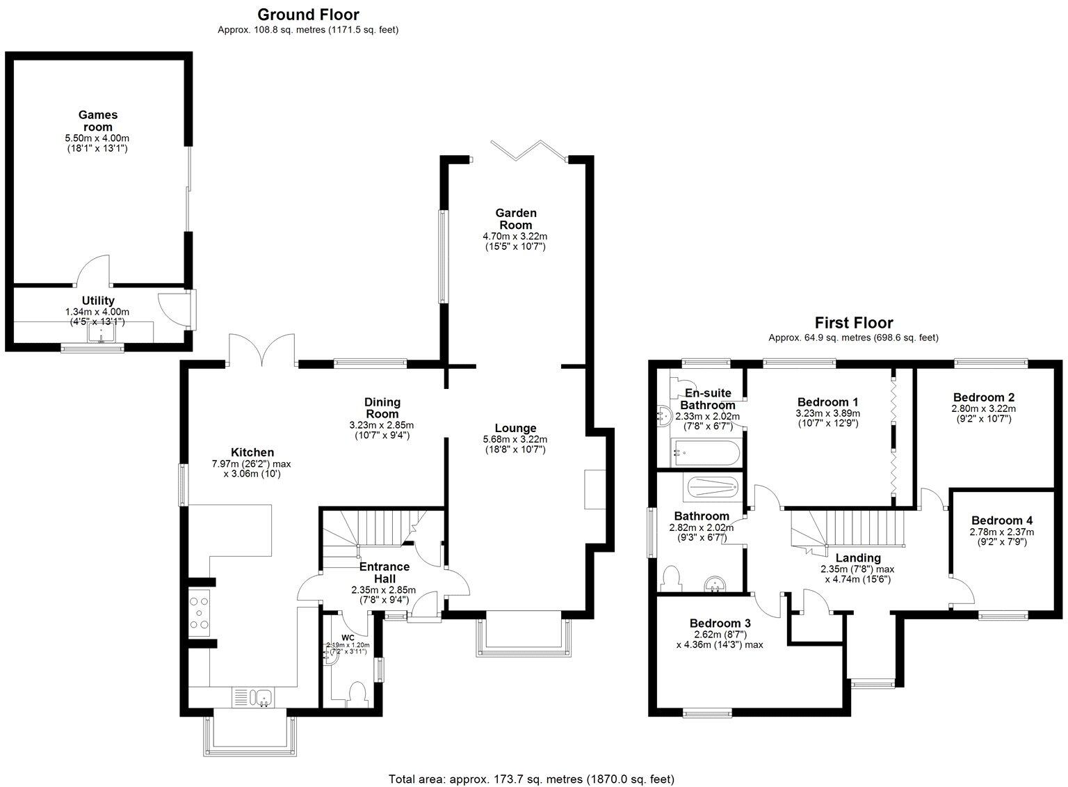 Tomlinson Way, Ruskington, Sleaford, Lincolnshire, NG34 floorplan