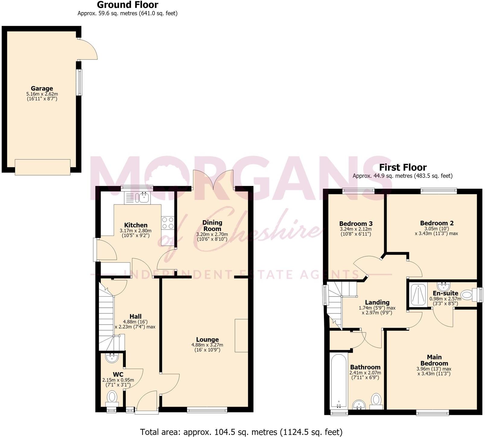 Calverley Close, Kingsmead, CW9 floorplan