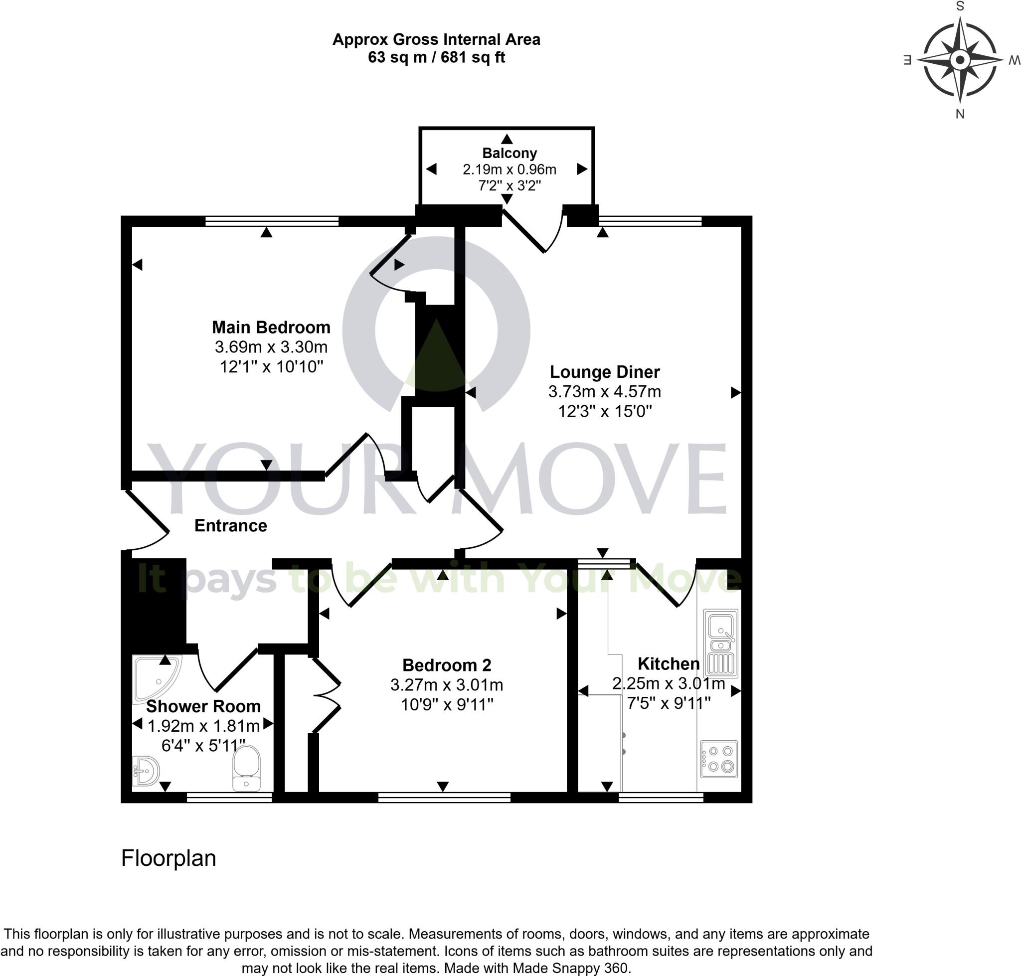 Balbirnie Avenue, Markinch, Glenrothes, Fife, KY7 floorplan