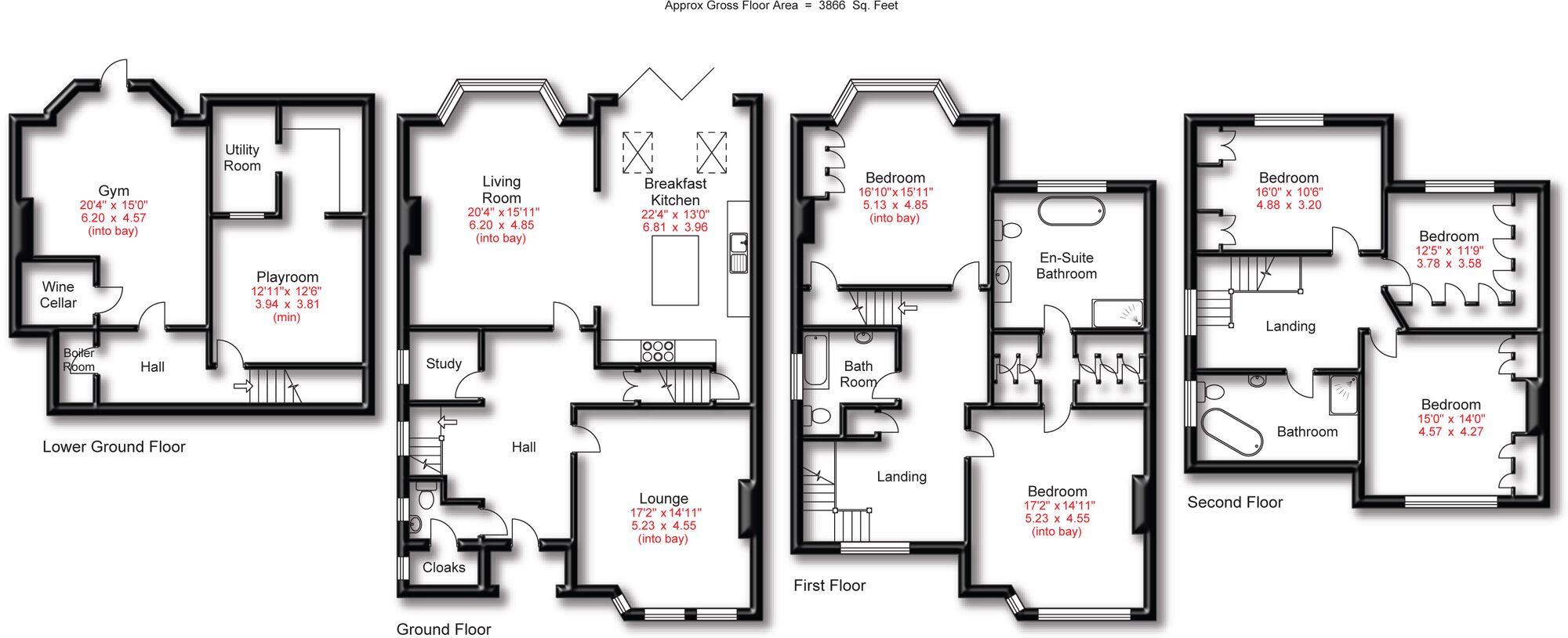 Ollerbarrow Road, Hale, WA15 floorplan