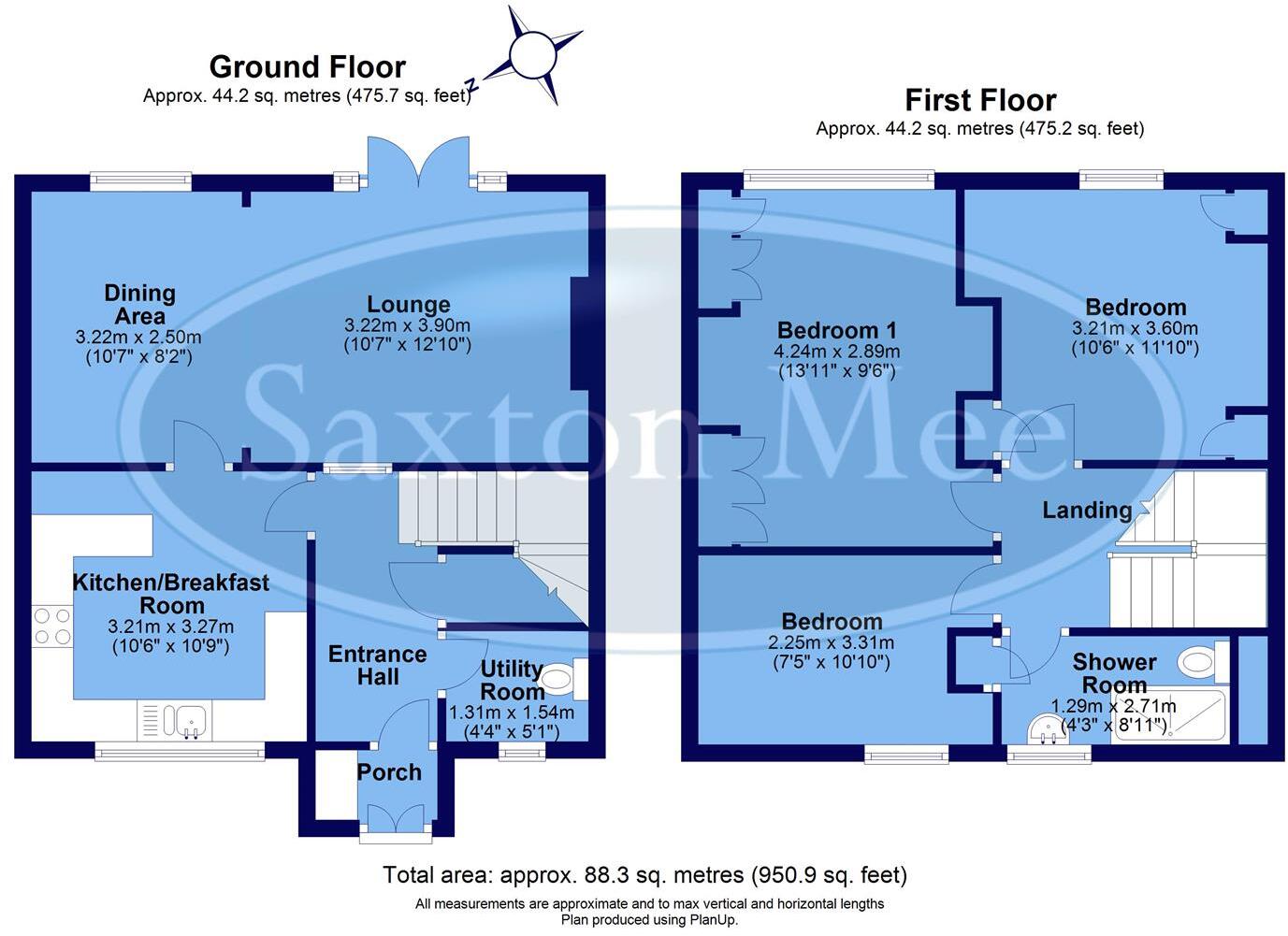 Deer Park Road, Stannington, Sheffield floorplan