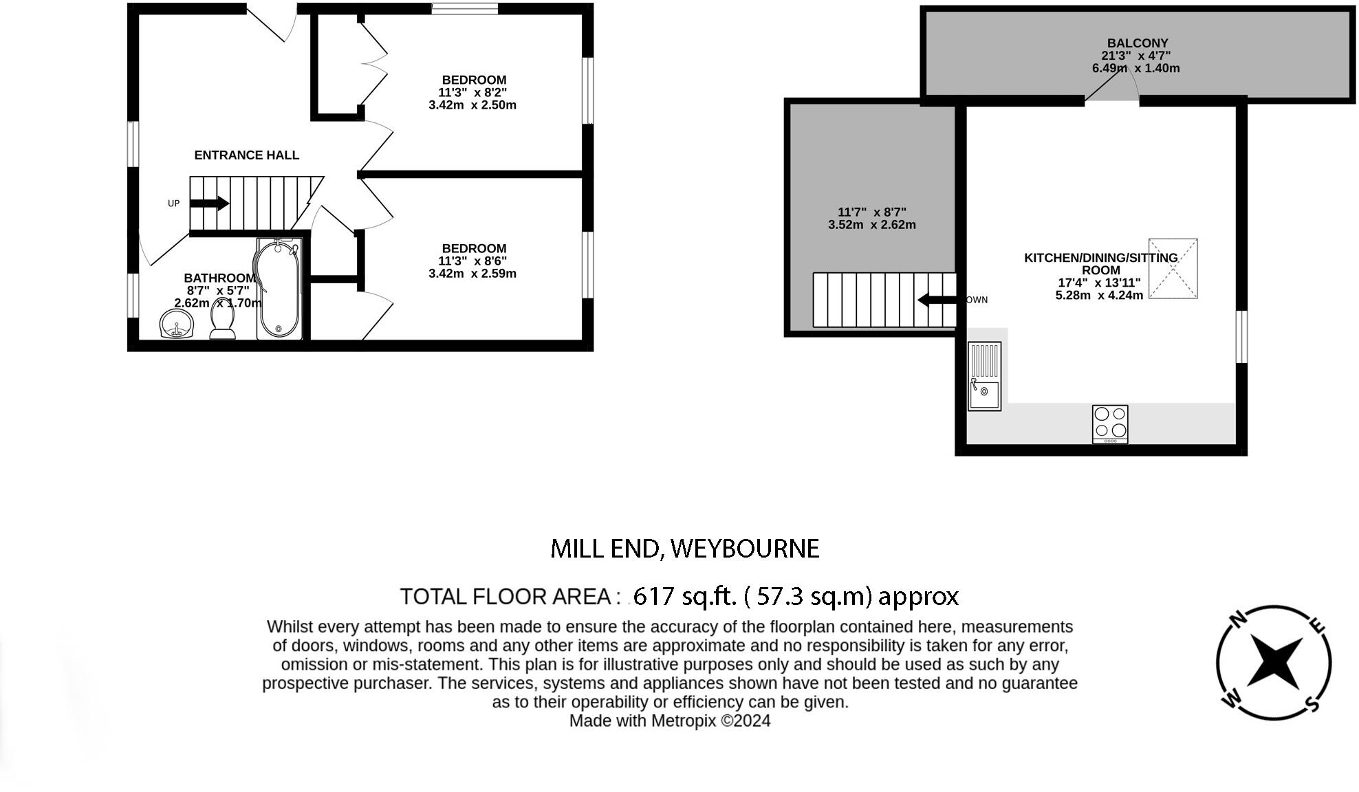Beach Lane, Weybourne, Norfolk floorplan
