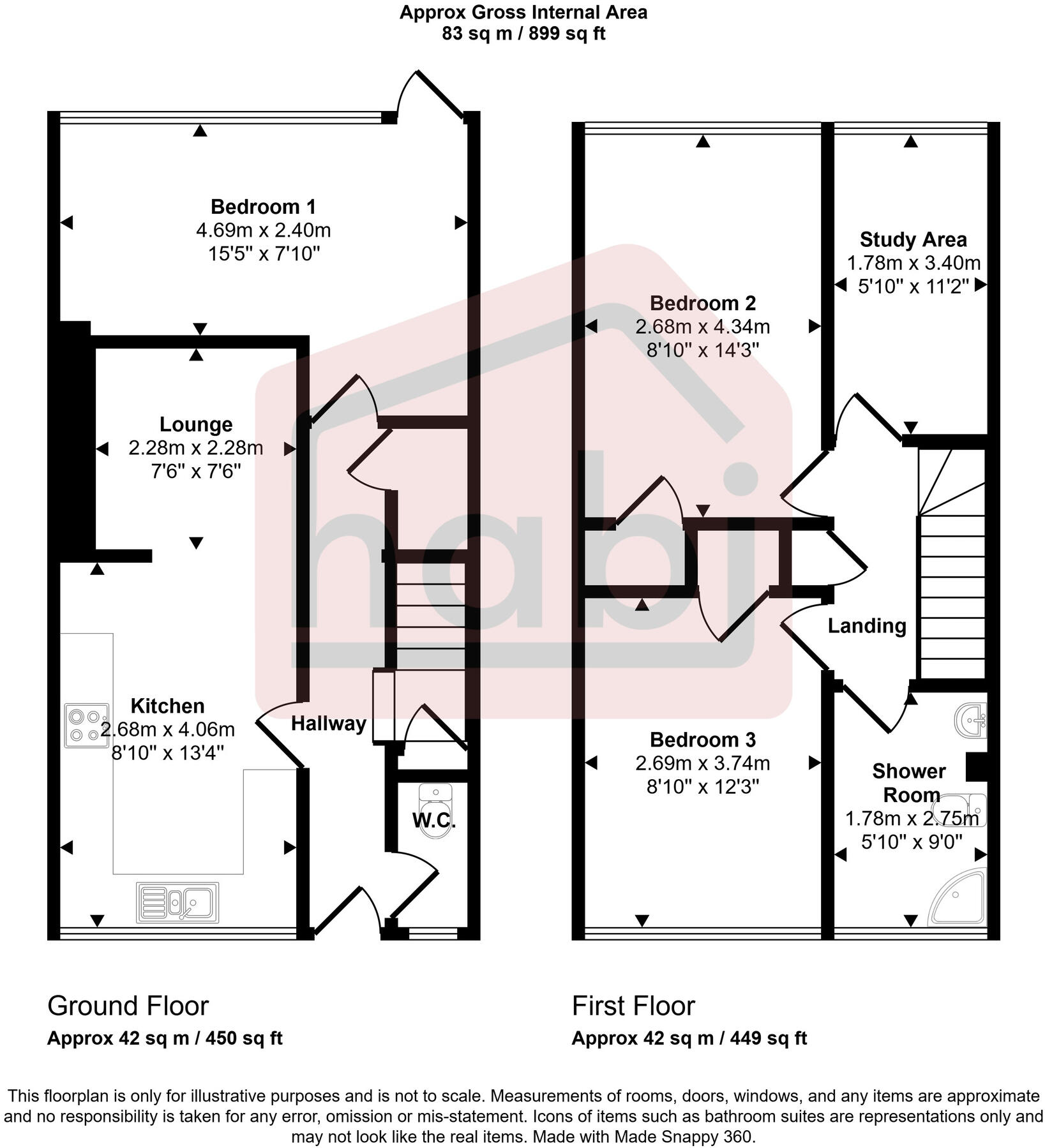 Northfields, Norwich, NR4 floorplan