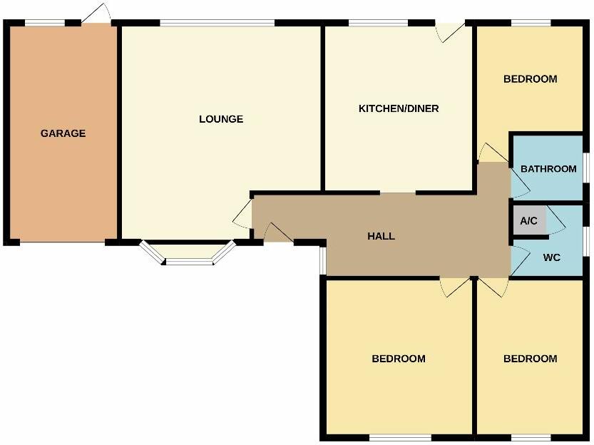 Browns Drove, Swineshead Bridge  floorplan