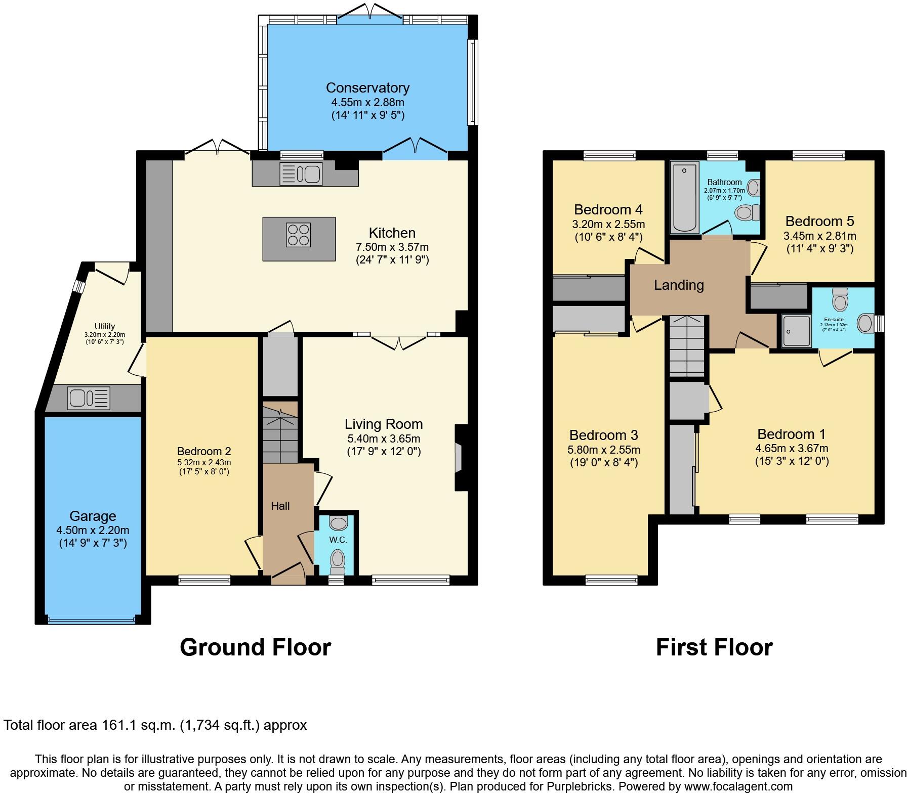 Little Ox, Nottingham, NG4 floorplan