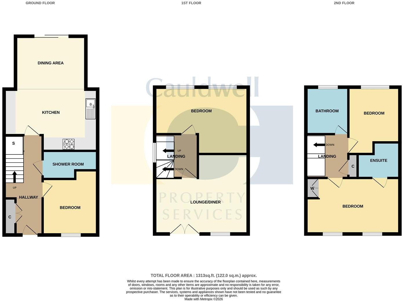 Colindale Street, Monkston Park, Milton Keynes floorplan