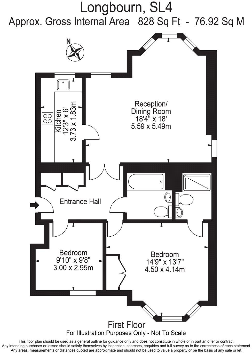 Longbourn, Windsor, Berkshire, SL4 floorplan