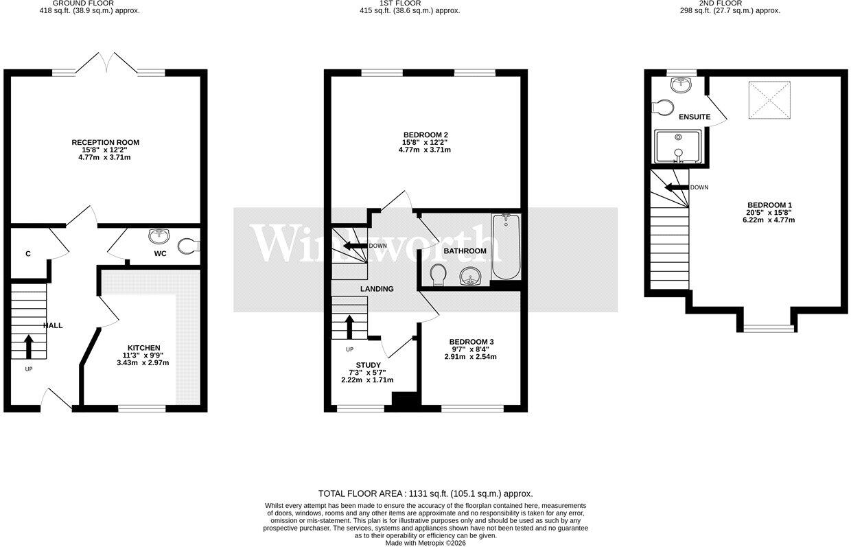 Mallard Way, Sprowston, Norwich, Norfolk, NR7 floorplan