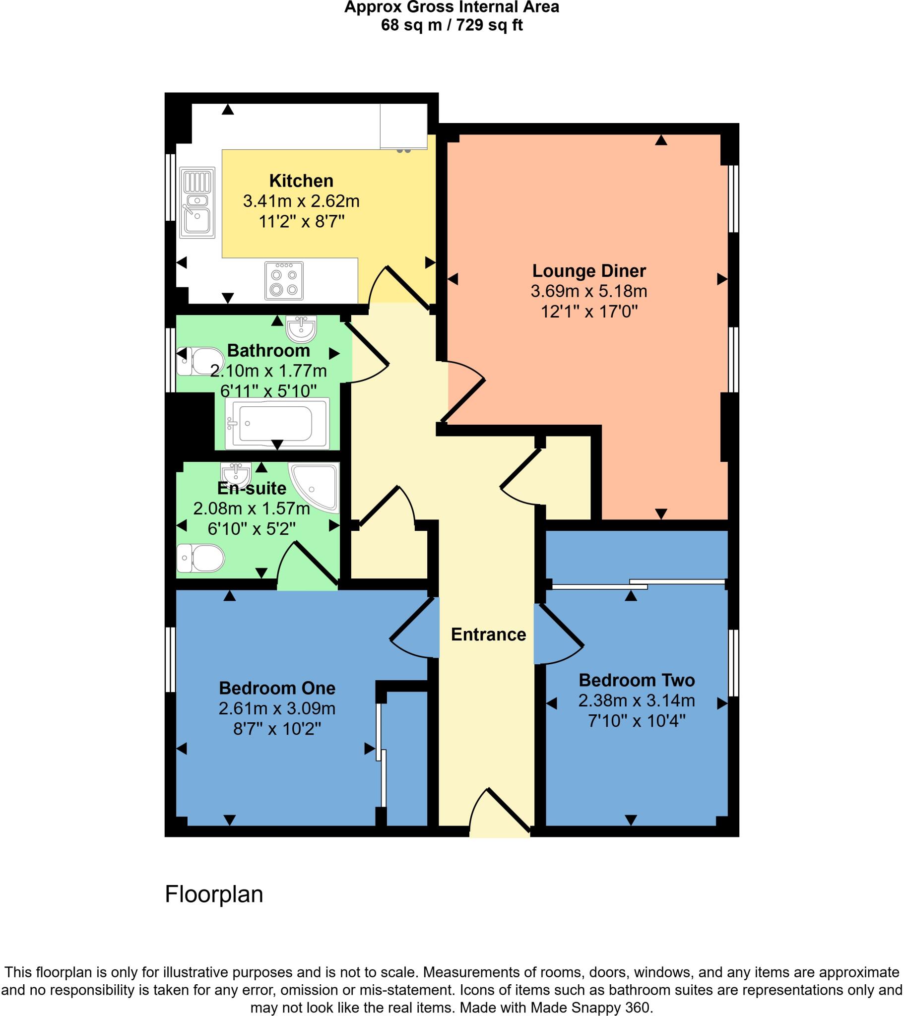 Strothers Lane, Inverness, Highland, IV1 floorplan