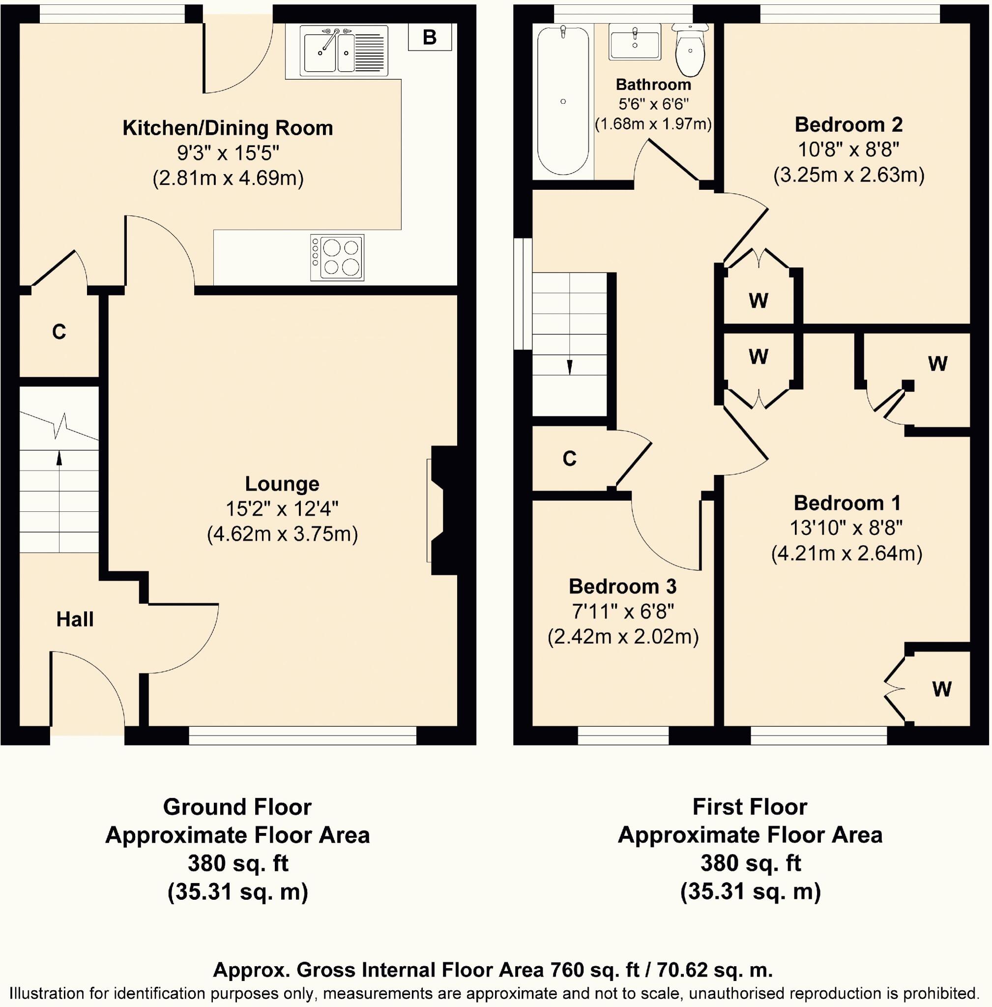 Murrayfield, Rochdale floorplan
