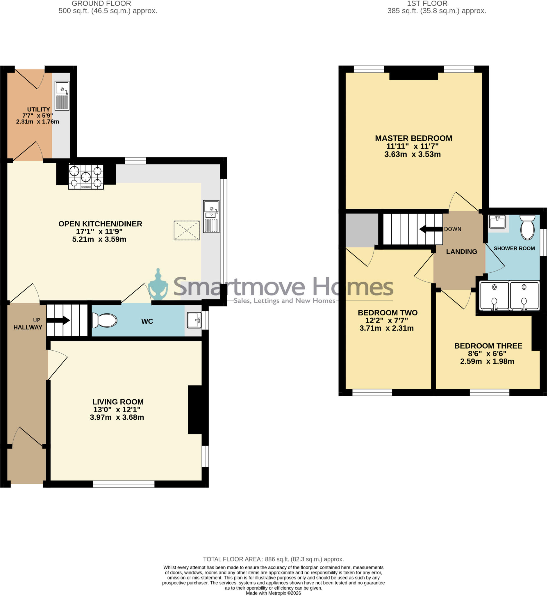 Sleetmoor Lane, Somercotes floorplan