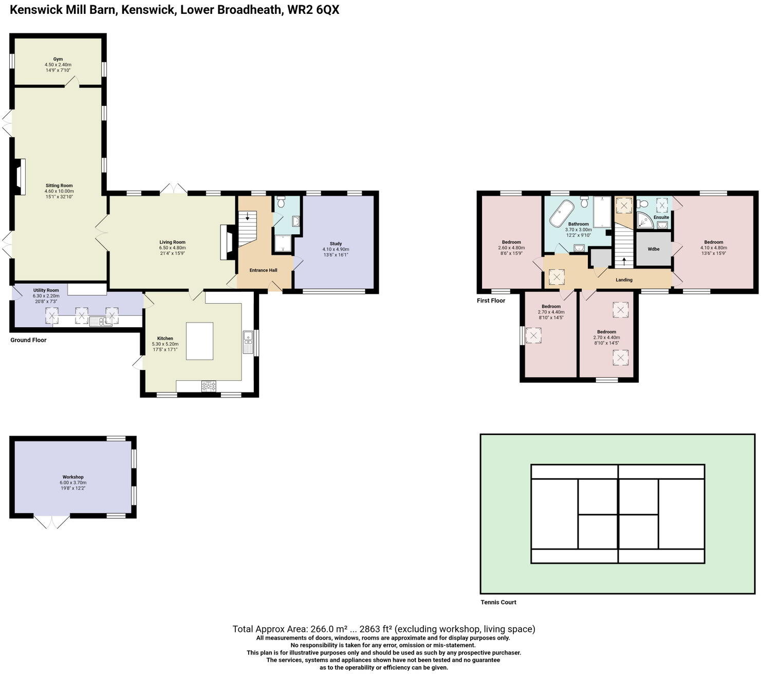 Lower Broadheath, Worcestershire floorplan