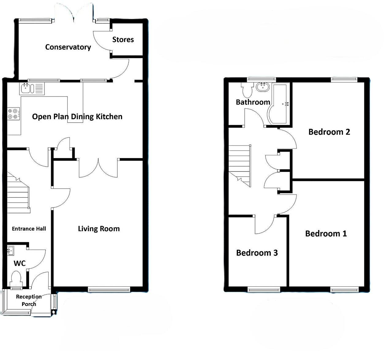 Barnwood Road, Wolverhampton, WV8 floorplan