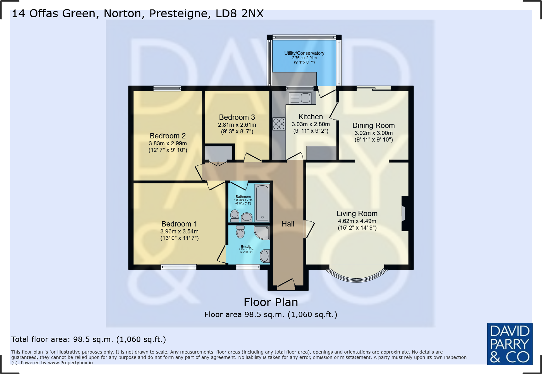Norton PRESTEIGNE LD8 2NX floorplan