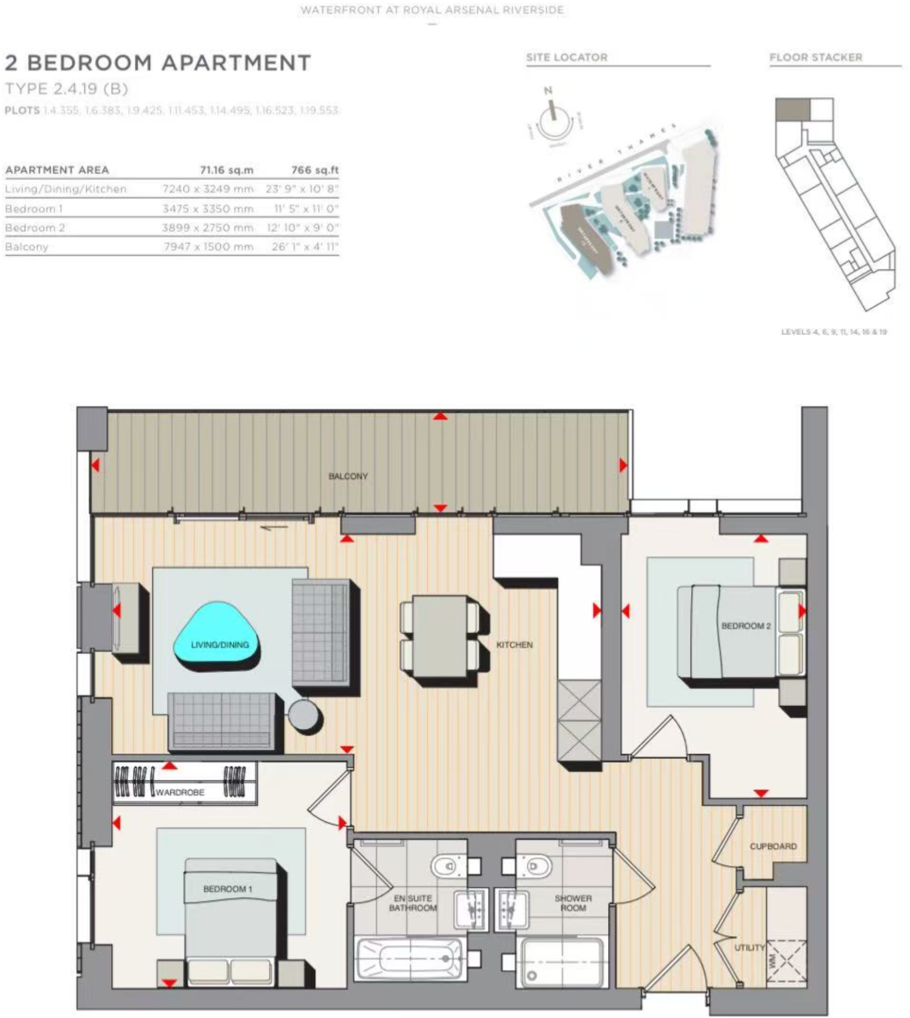 Norton House, Royal Arsenal RiverSide, Woolwich, SE18 floorplan