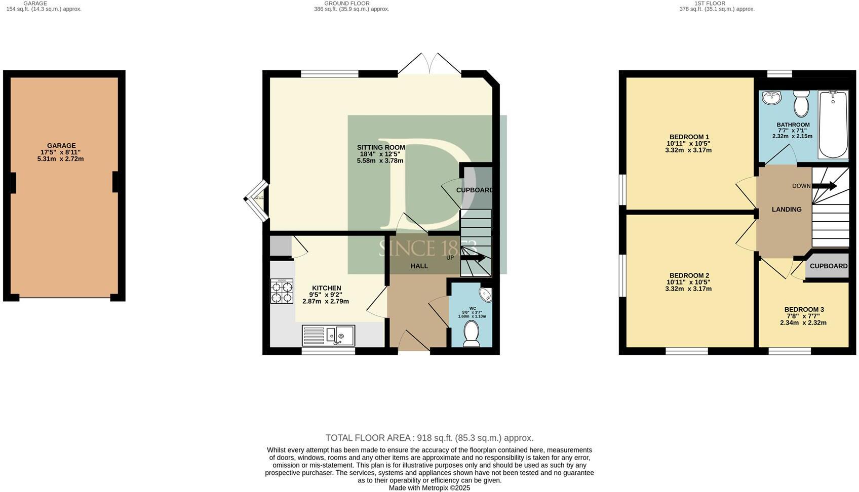 17, Old School Drive, Reydon, Southwold floorplan