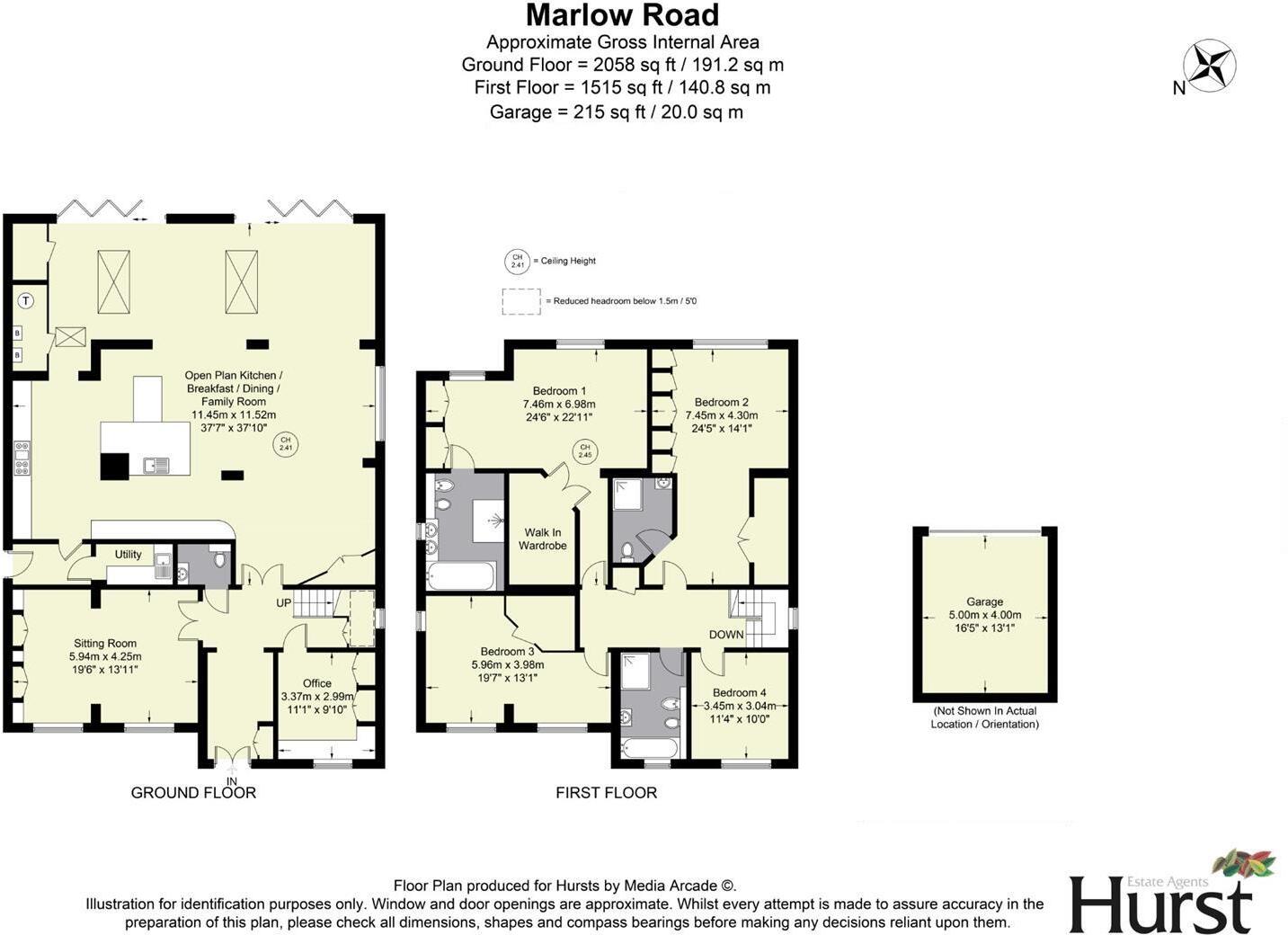 Marlow Road, High Wycombe floorplan