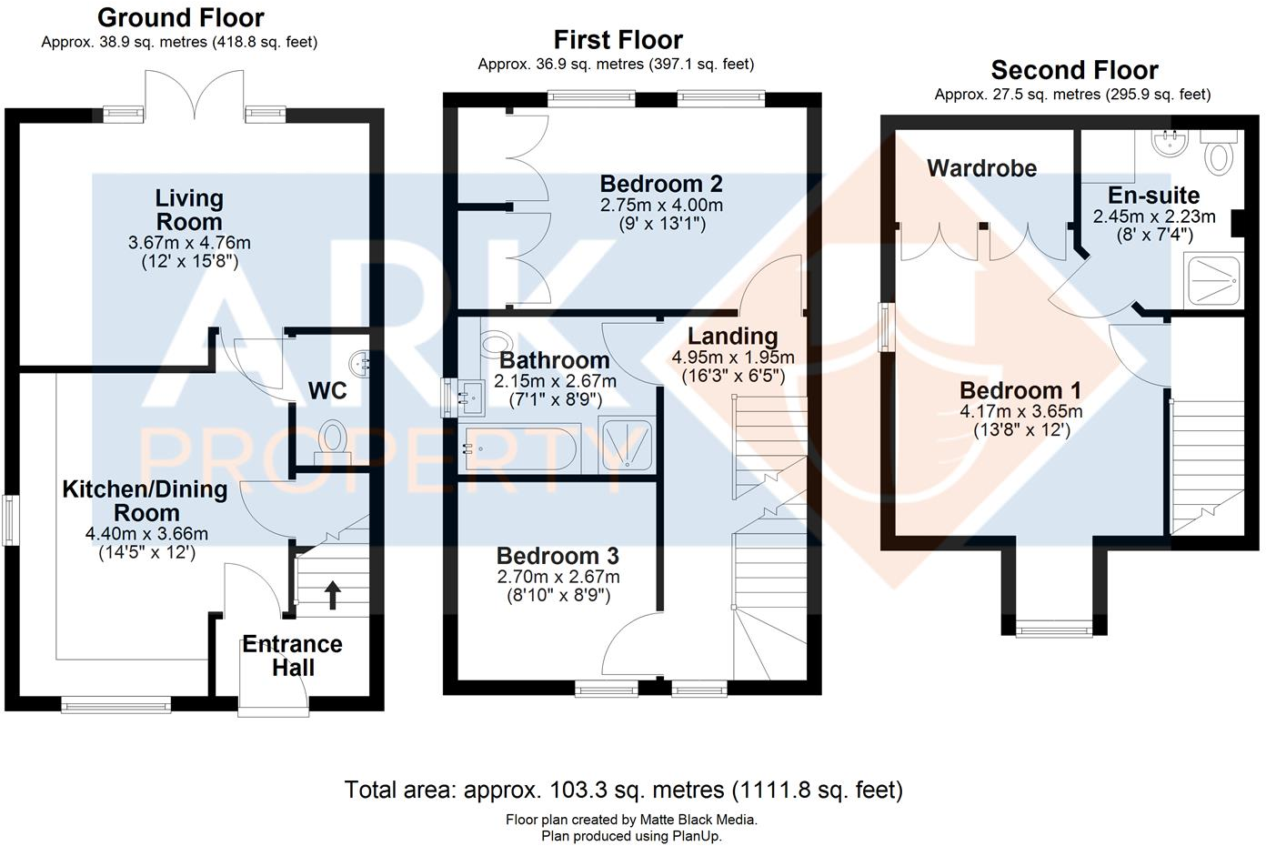 The Furlongs at Holland Park, Spalding floorplan