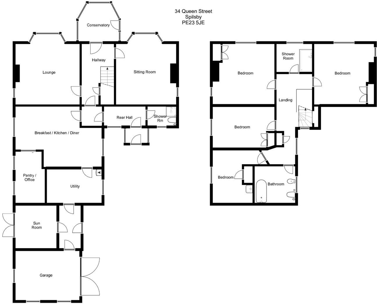 Queen Street, Spilsby floorplan