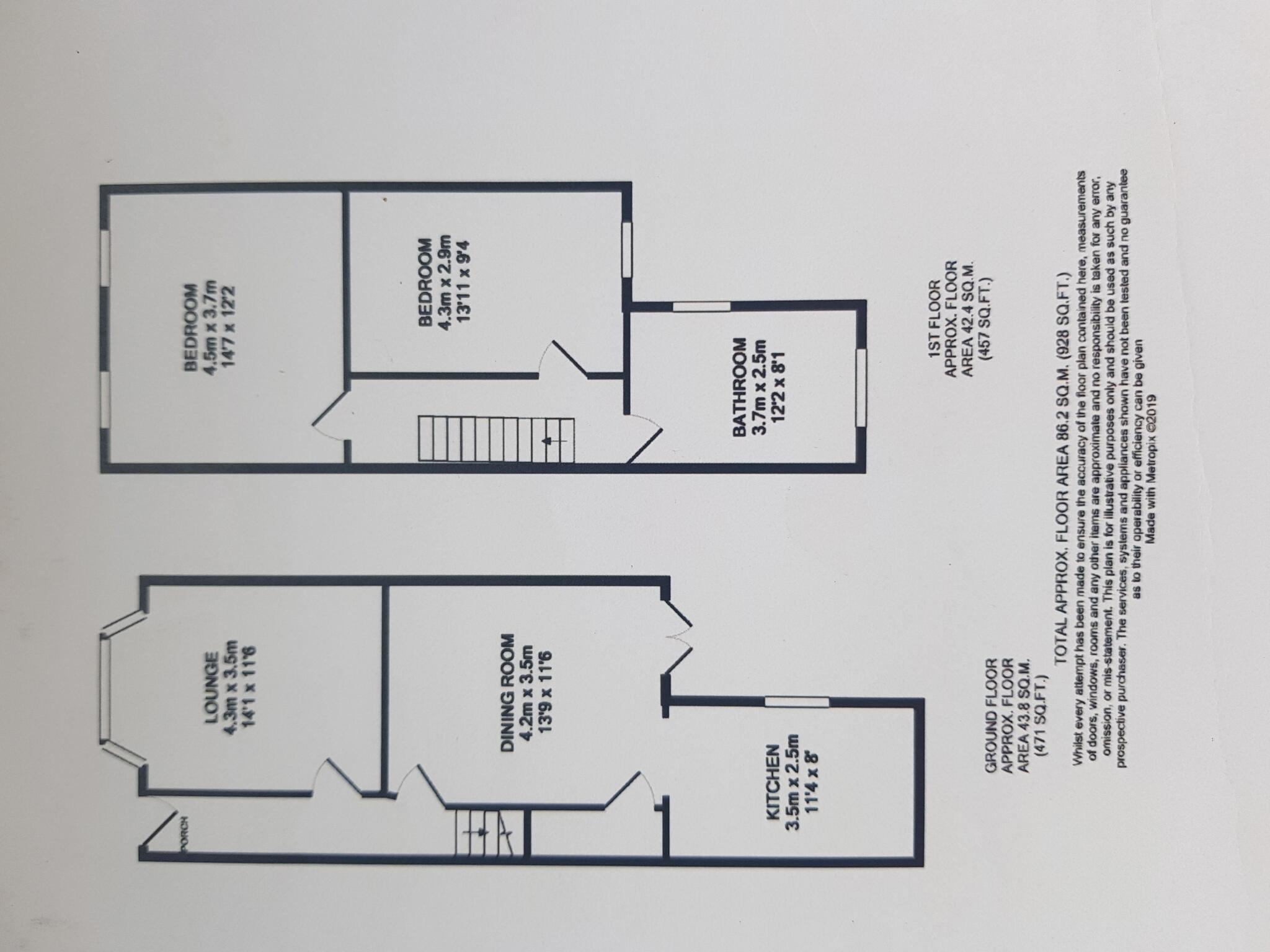Clifton Road, Prestwich, Manchester floorplan