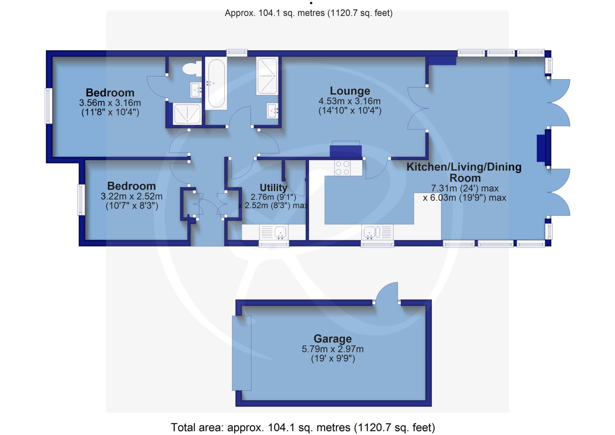 29, Manor Park, Woolsery floorplan
