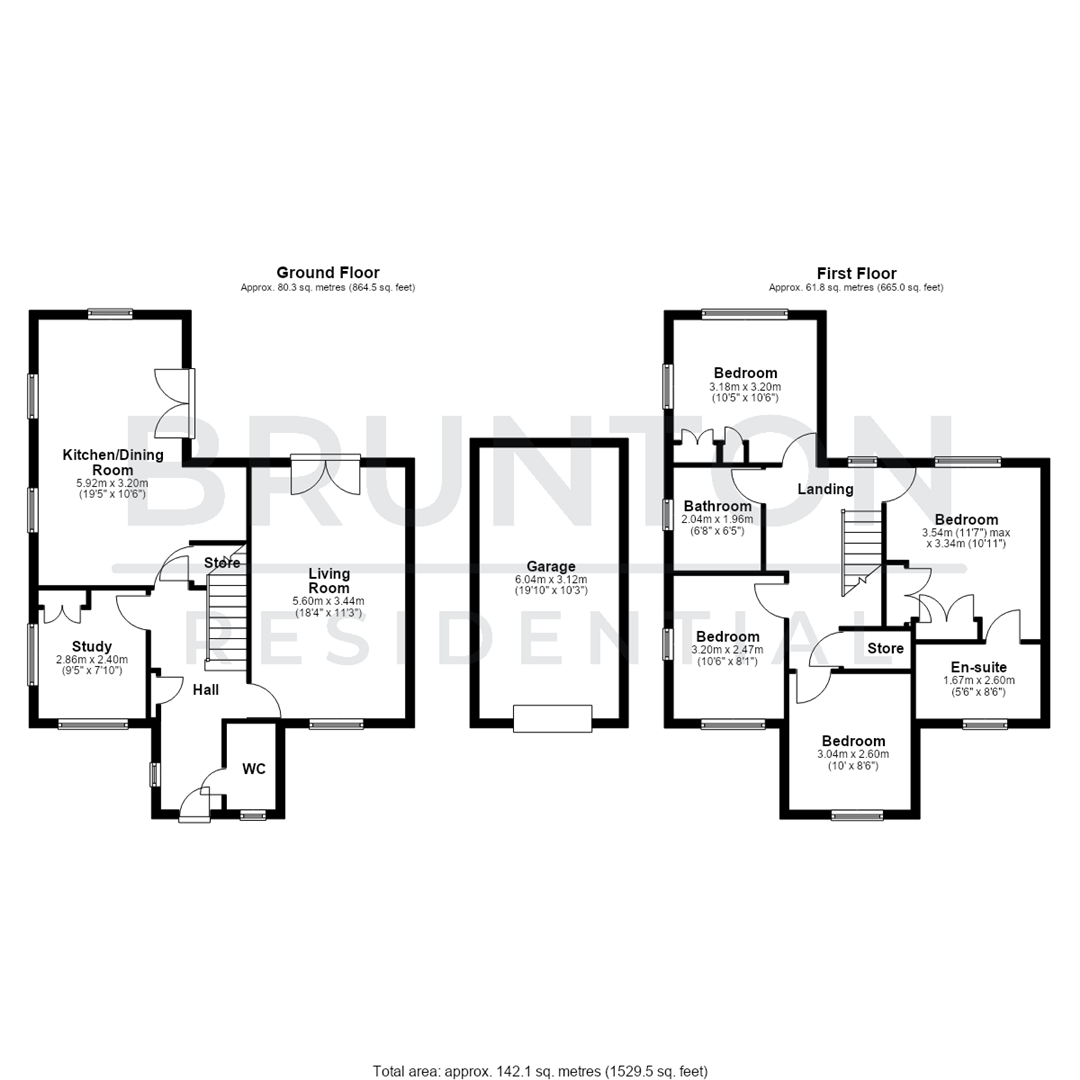 Appaloosa Crescent, Netherton Park, NE61 floorplan