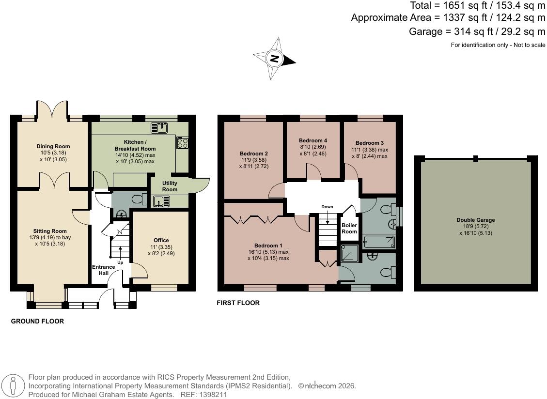 Bowland Drive, Emerson Valley, Milton Keynes, Buckinghamshire, MK4 floorplan