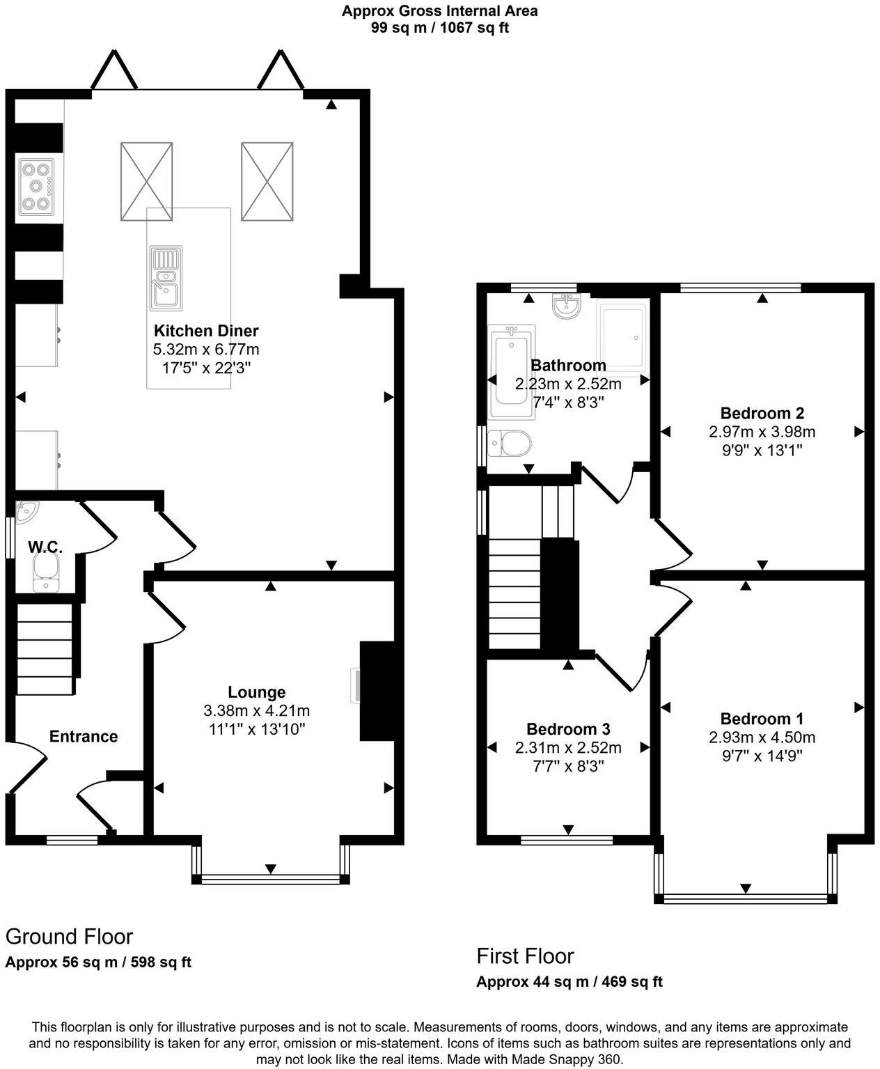 Springfield, Stokesley floorplan