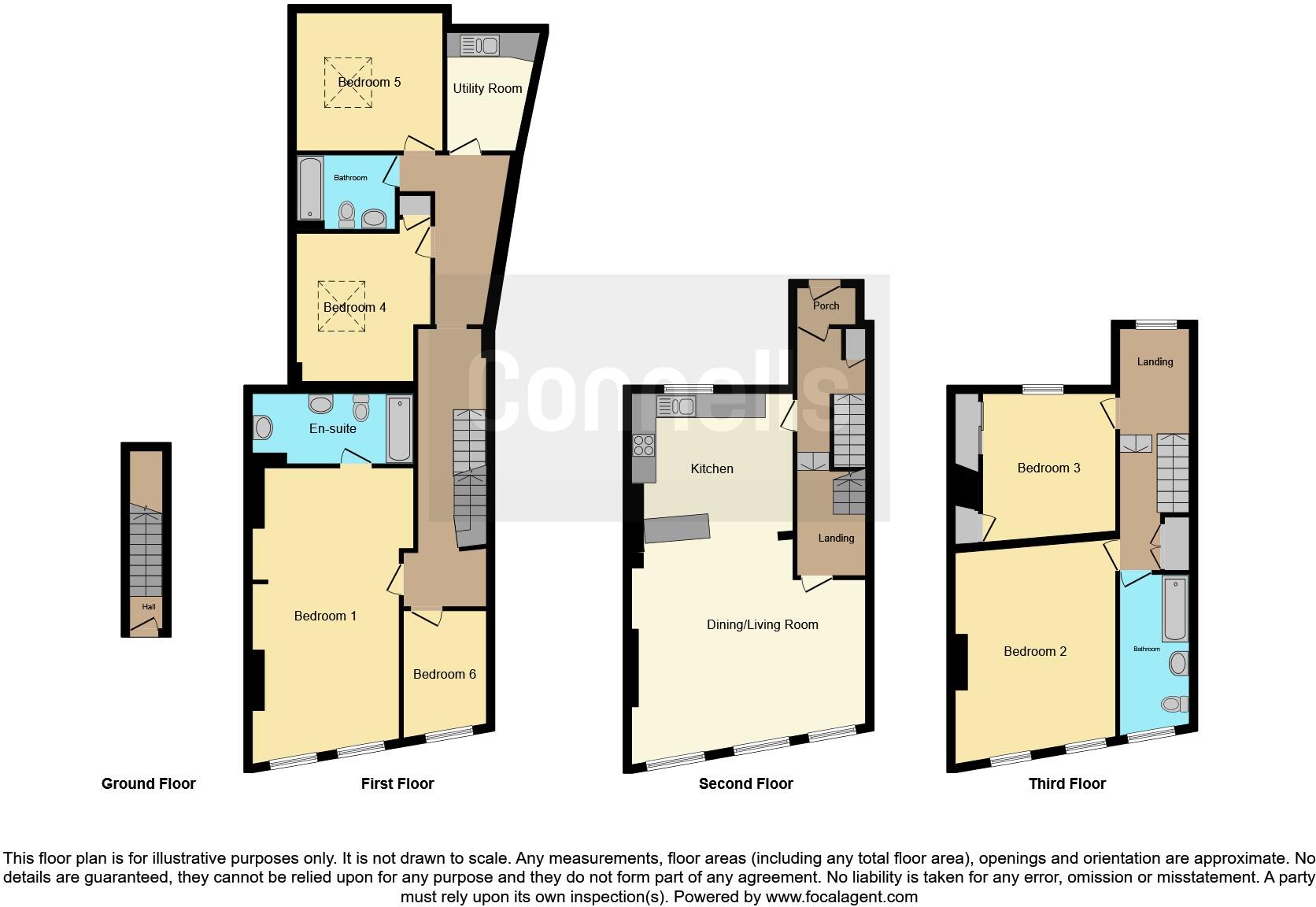 The Esplanade, Weymouth floorplan