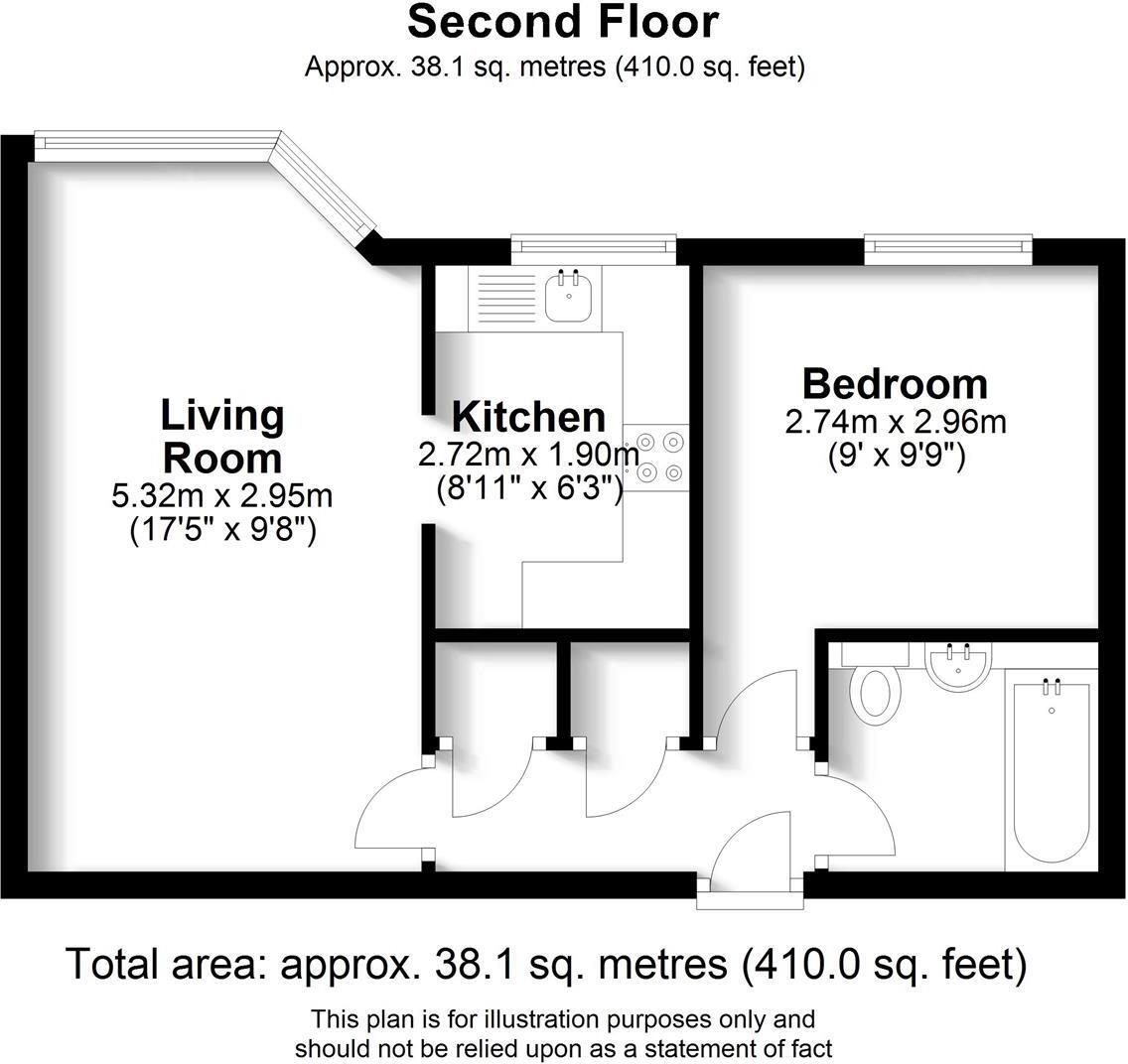 Lammas Walk, Warwick floorplan