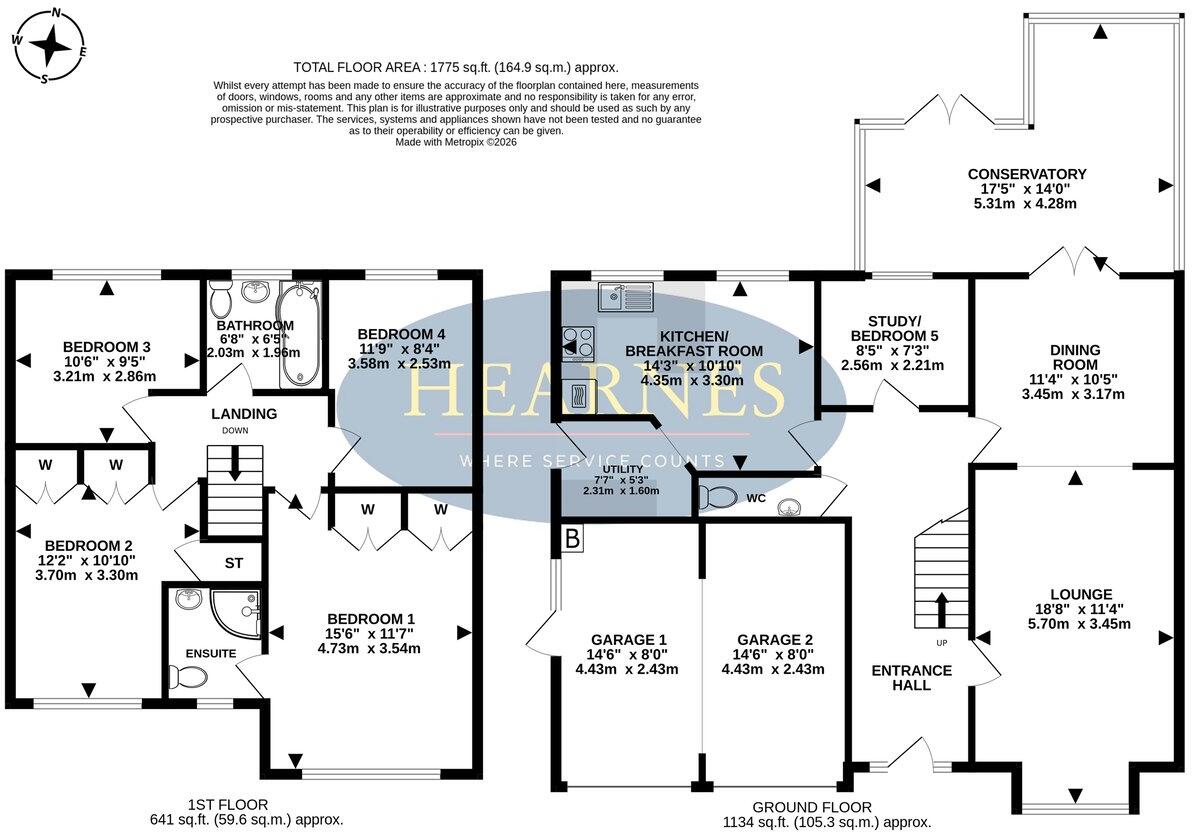 Blackfield Lane, West Moors, West Moors, BH22 floorplan