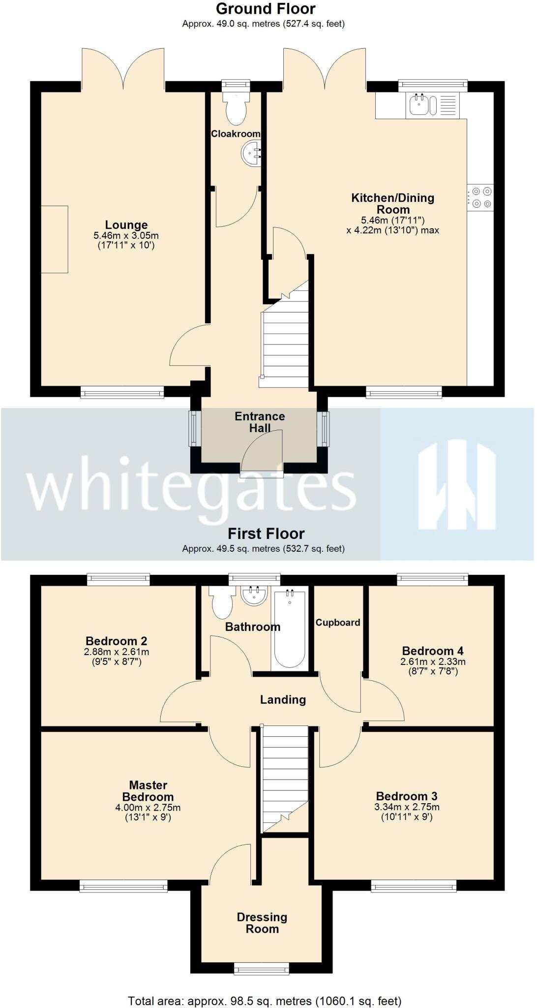 Quarry Bank Close, Cudworth, S72 floorplan