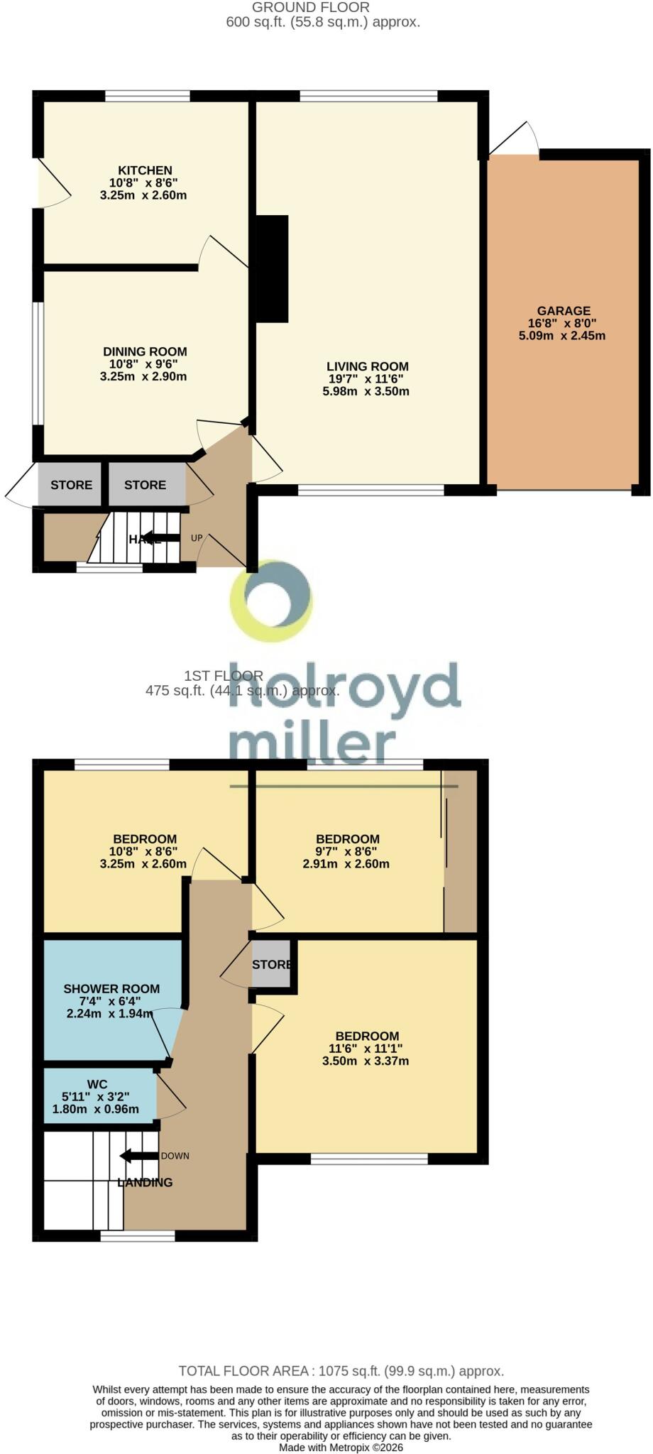 Standbridge Lane, Wakefield, WF2 floorplan
