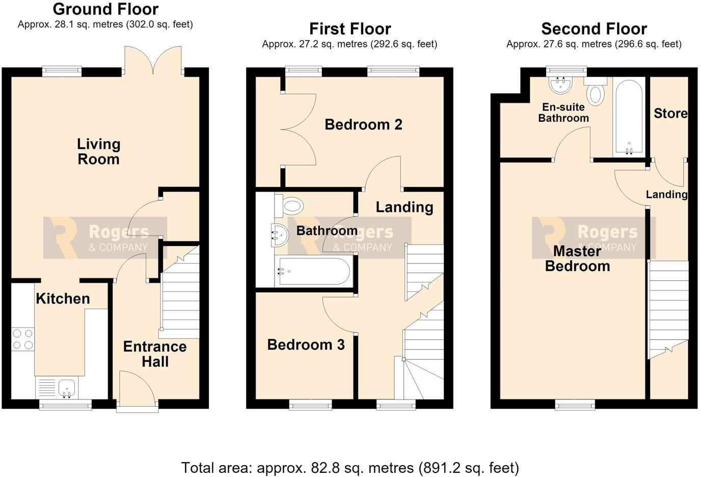 Newington Terrace, Frome floorplan