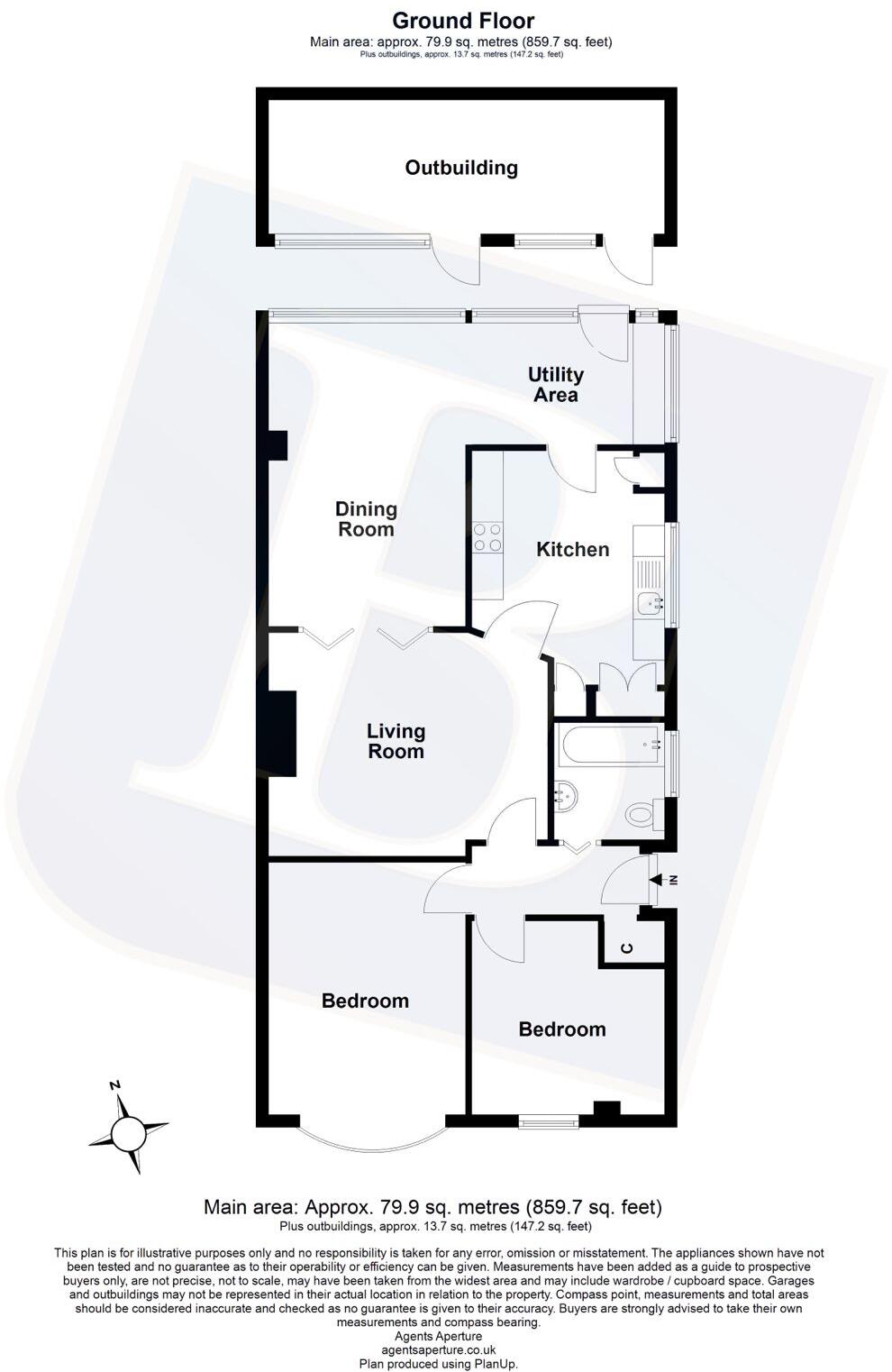 Ascot Gardens, Hornchurch, RM12 floorplan