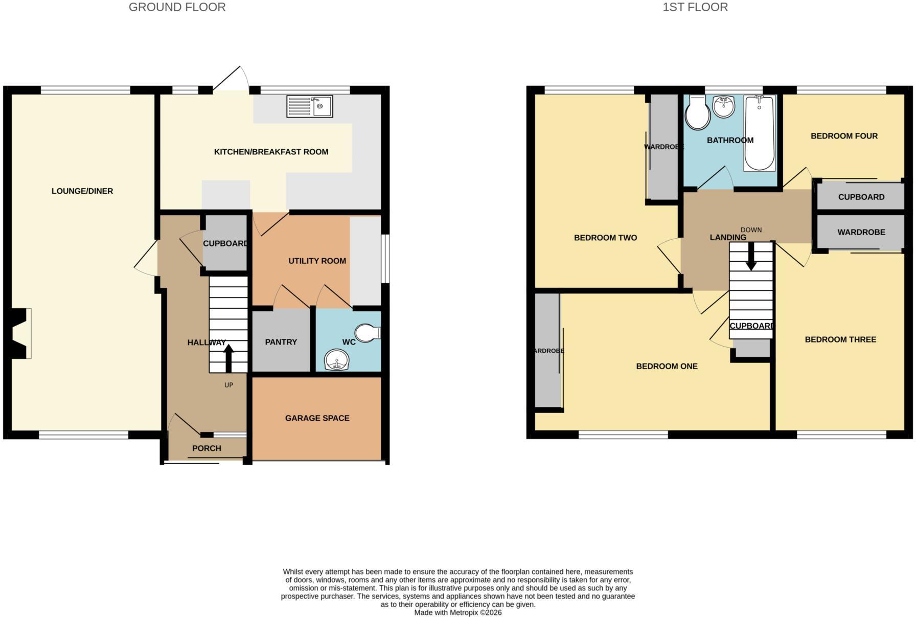 Granby Crescent, Spital floorplan