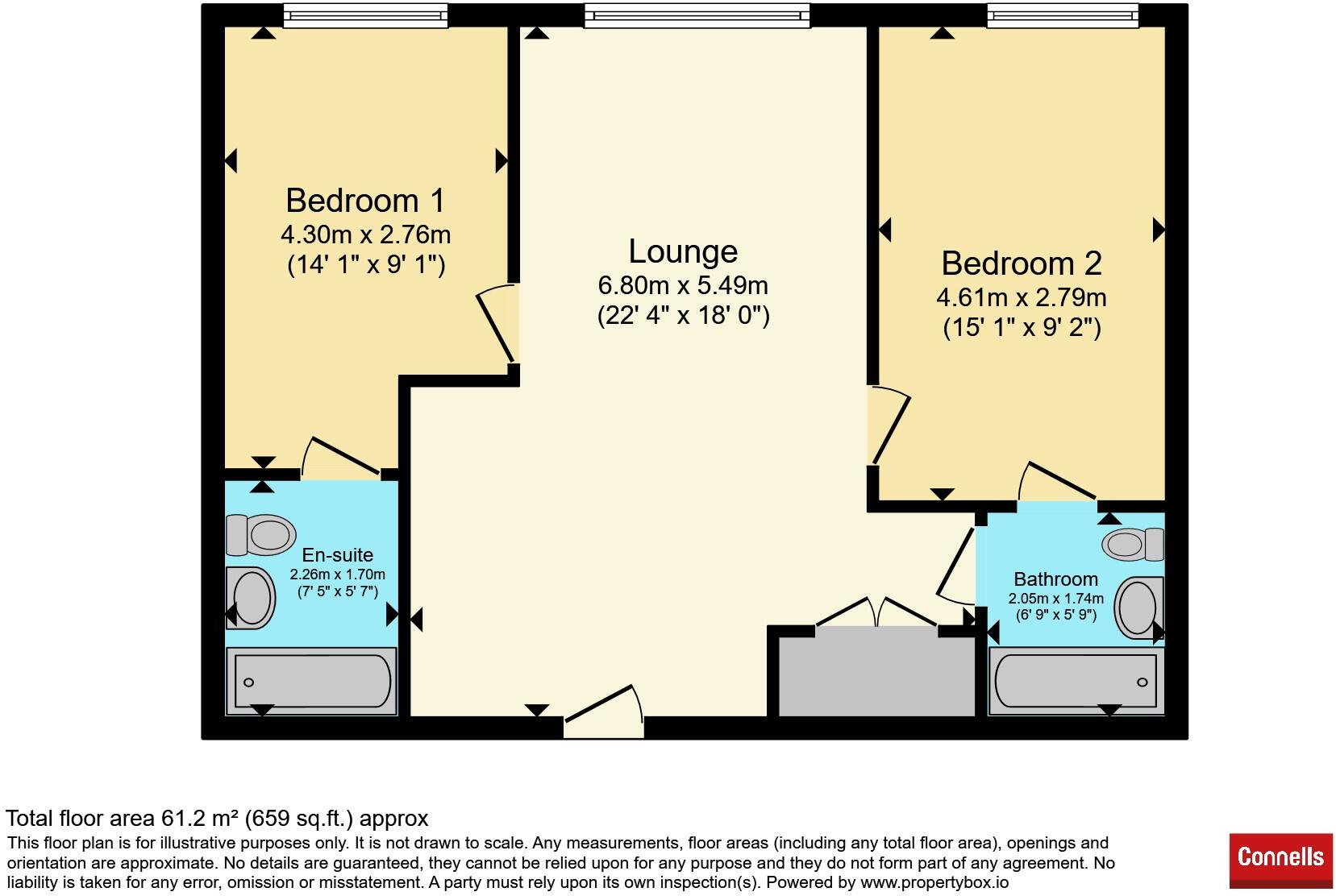 Goodman Street, Birmingham floorplan