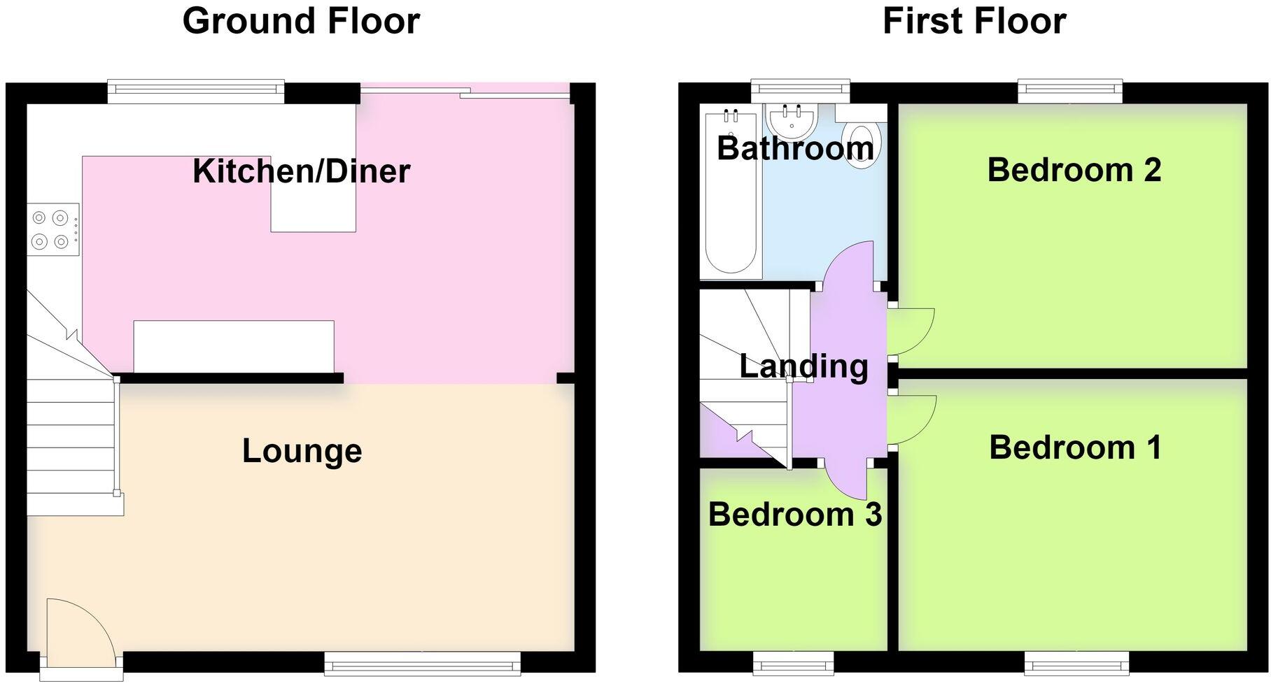 Johnson Rise, Stoney Stanton, LE9 floorplan