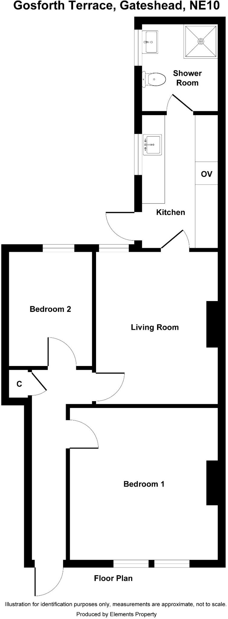 Gosforth Terrace, Gateshead floorplan