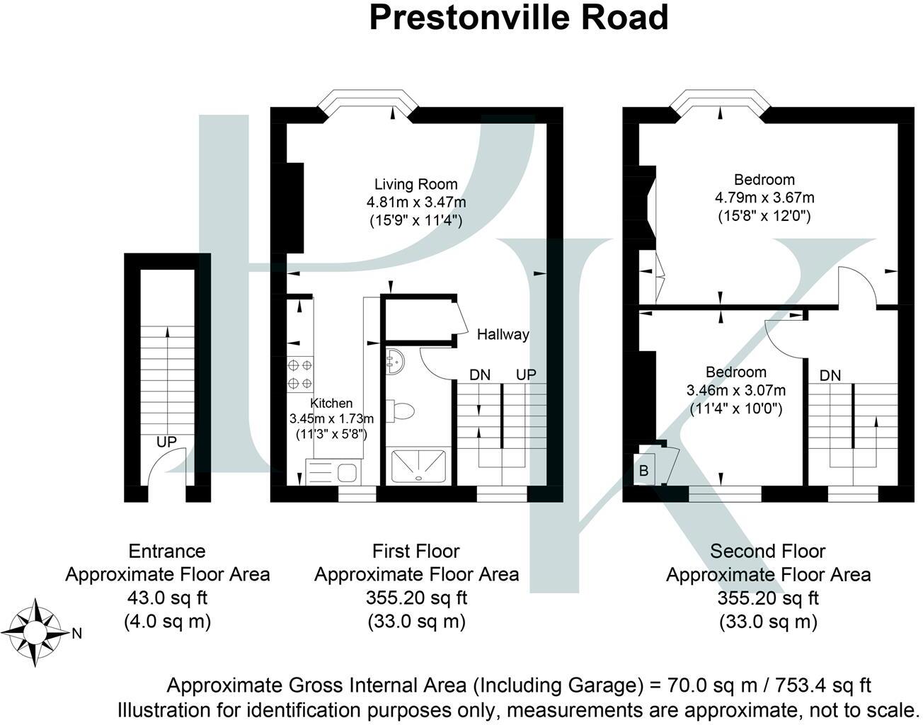 Prestonville Road, Brighton floorplan