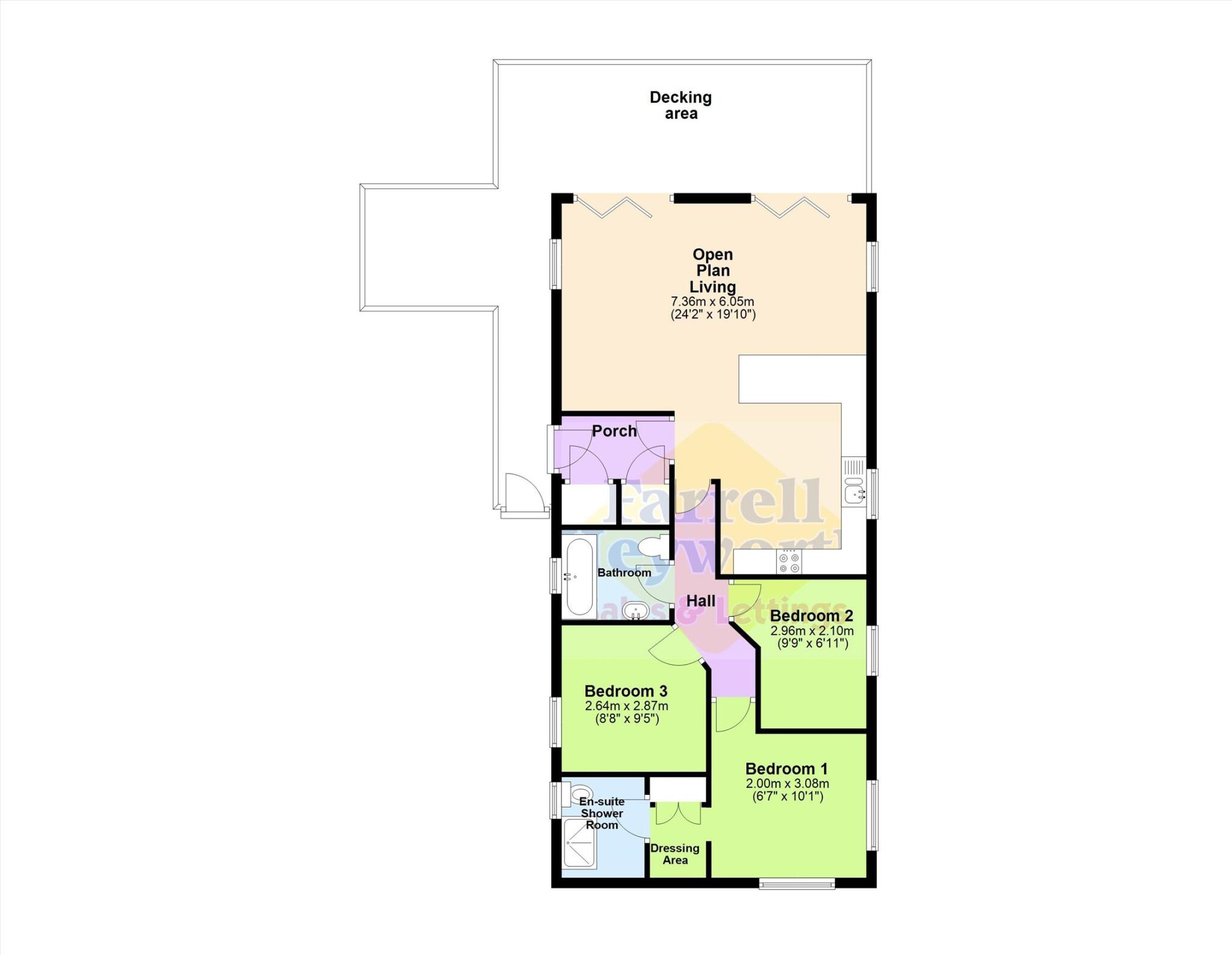 South Lakeland Leisure Vill, Dock Acres, Carnforth floorplan