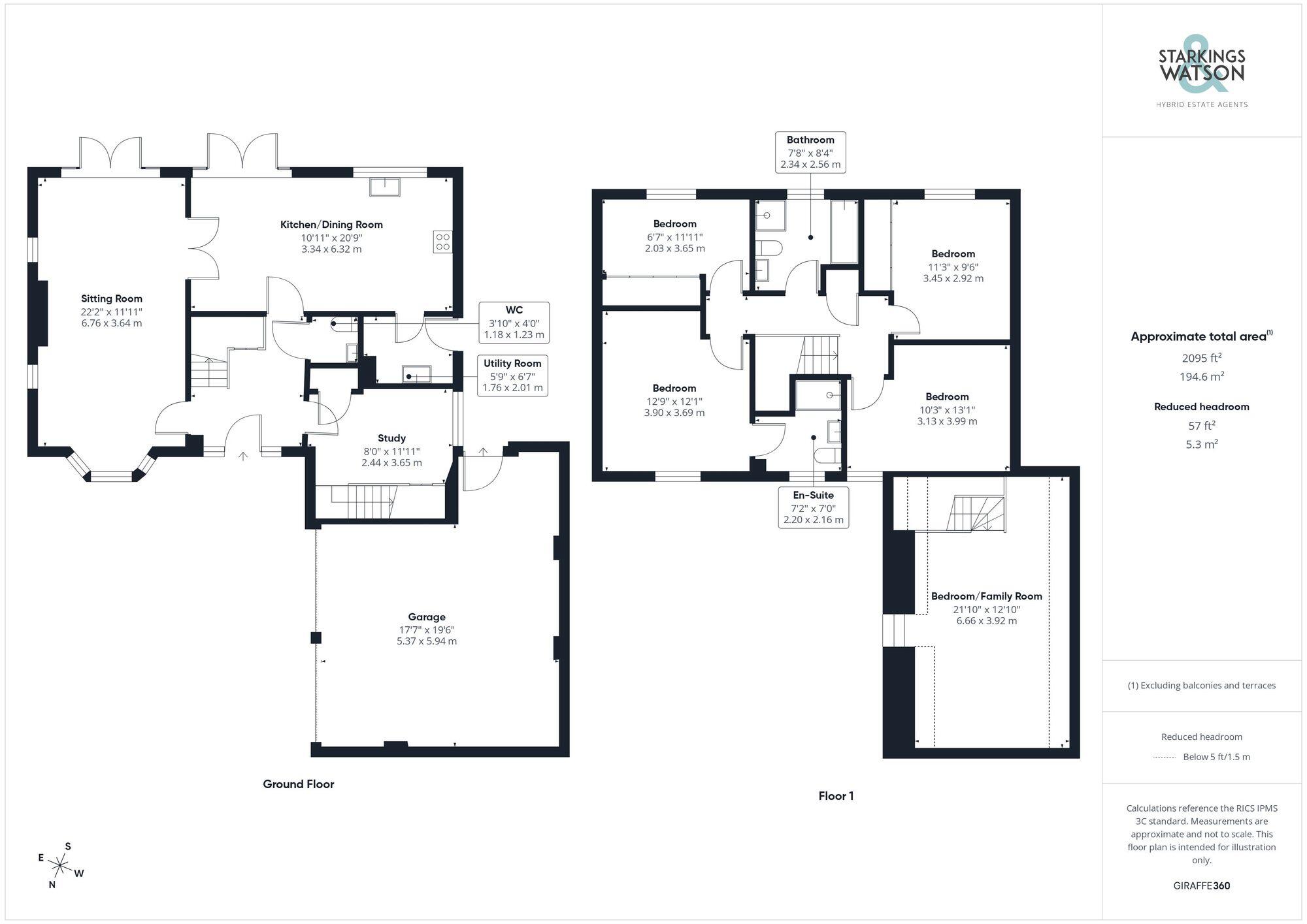 Hunts Mead, Forncett St. Peter, Norwich floorplan