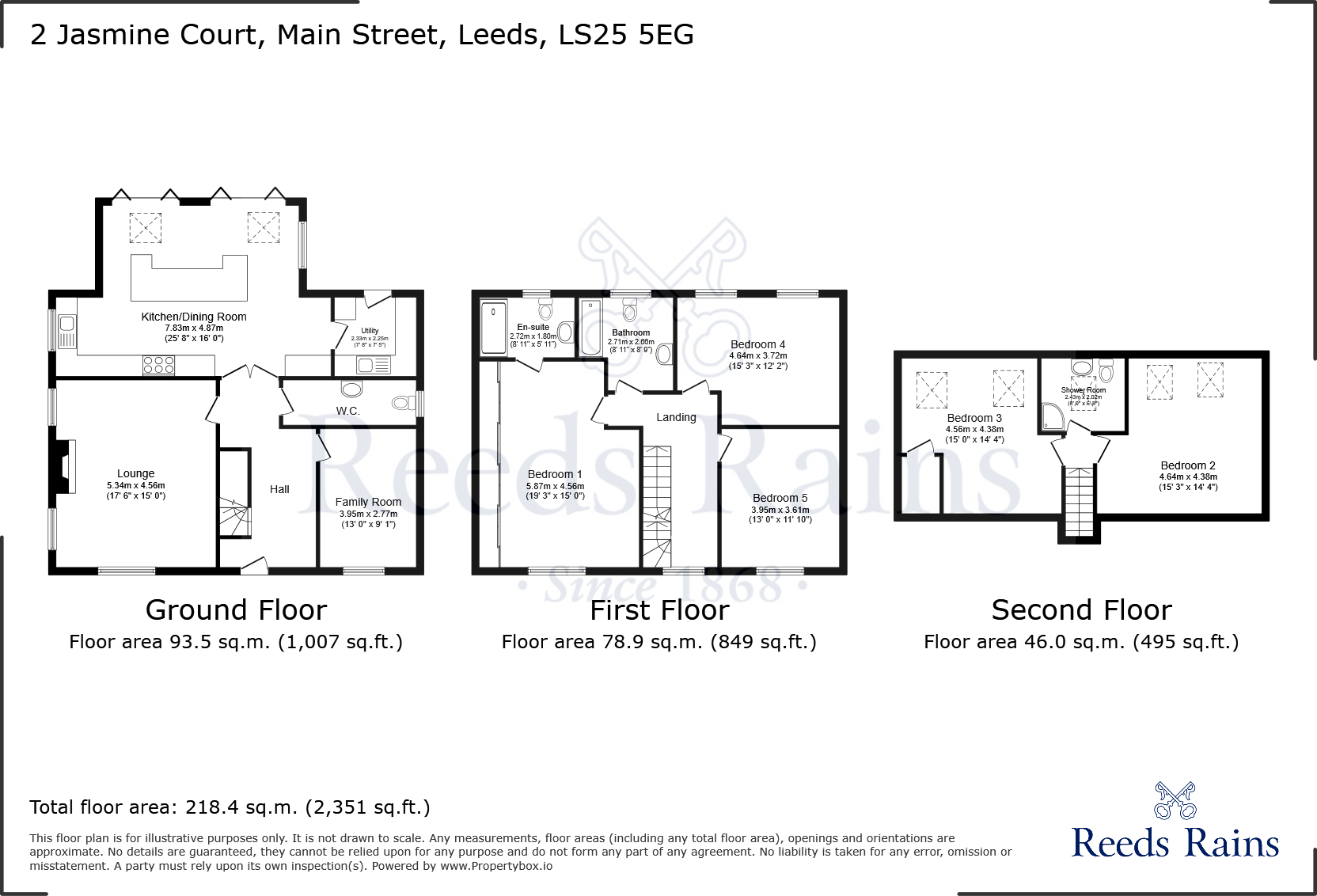 Main Street, Monk Fryston, Leeds, North Yorkshire, LS25 floorplan