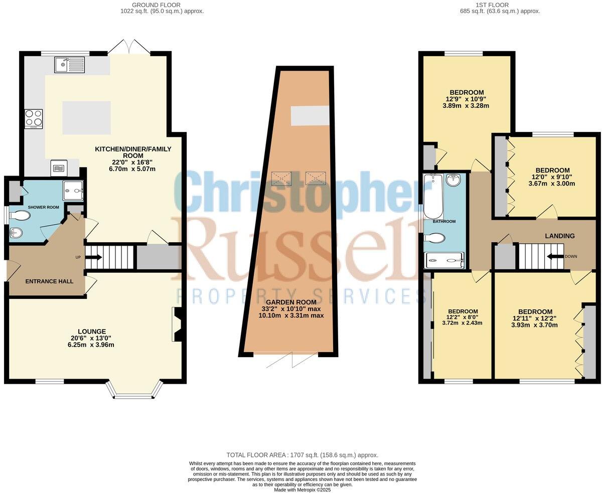 Cedar Avenue, Sidcup, DA15 floorplan