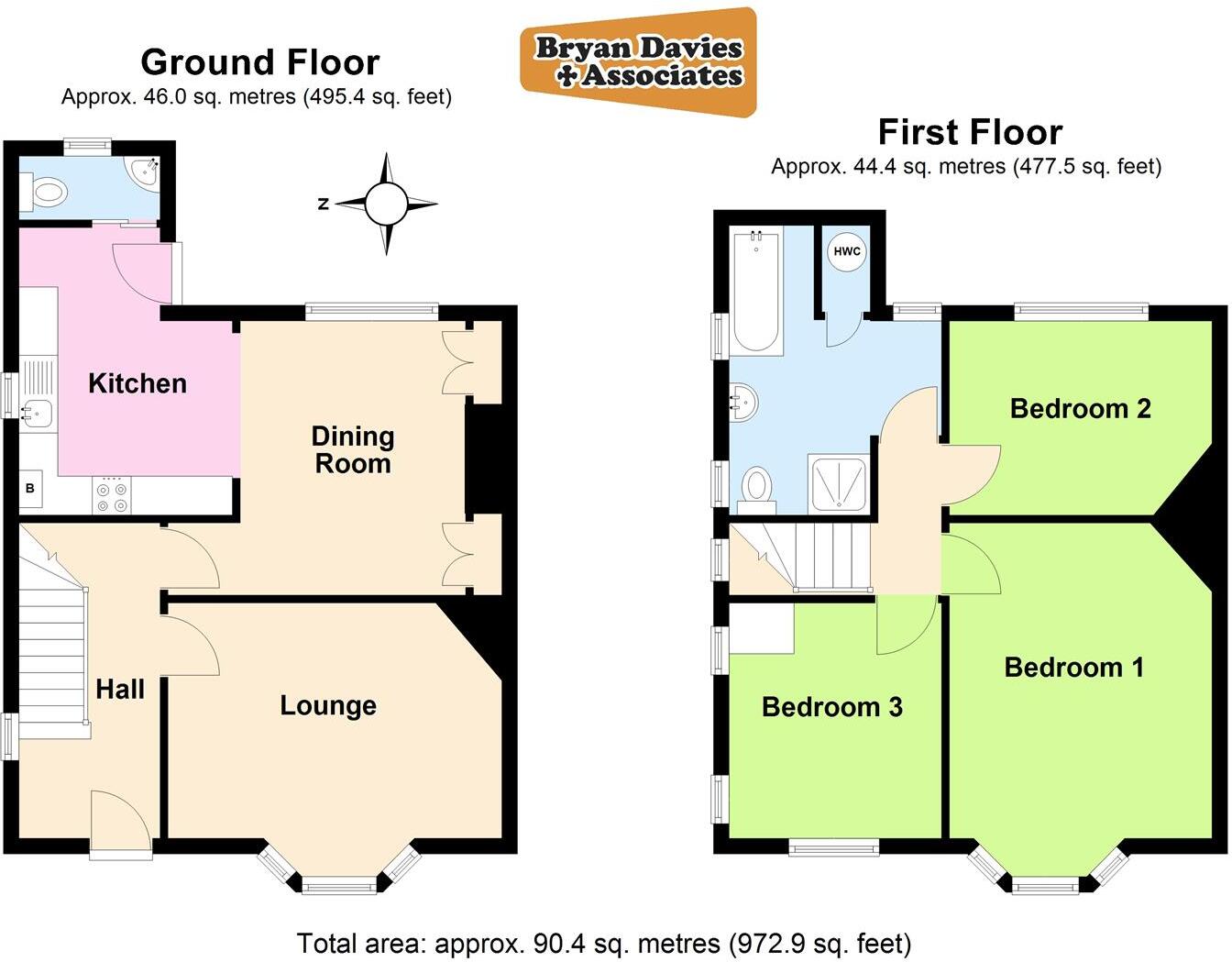 Albert Drive, Deganwy, Conwy floorplan