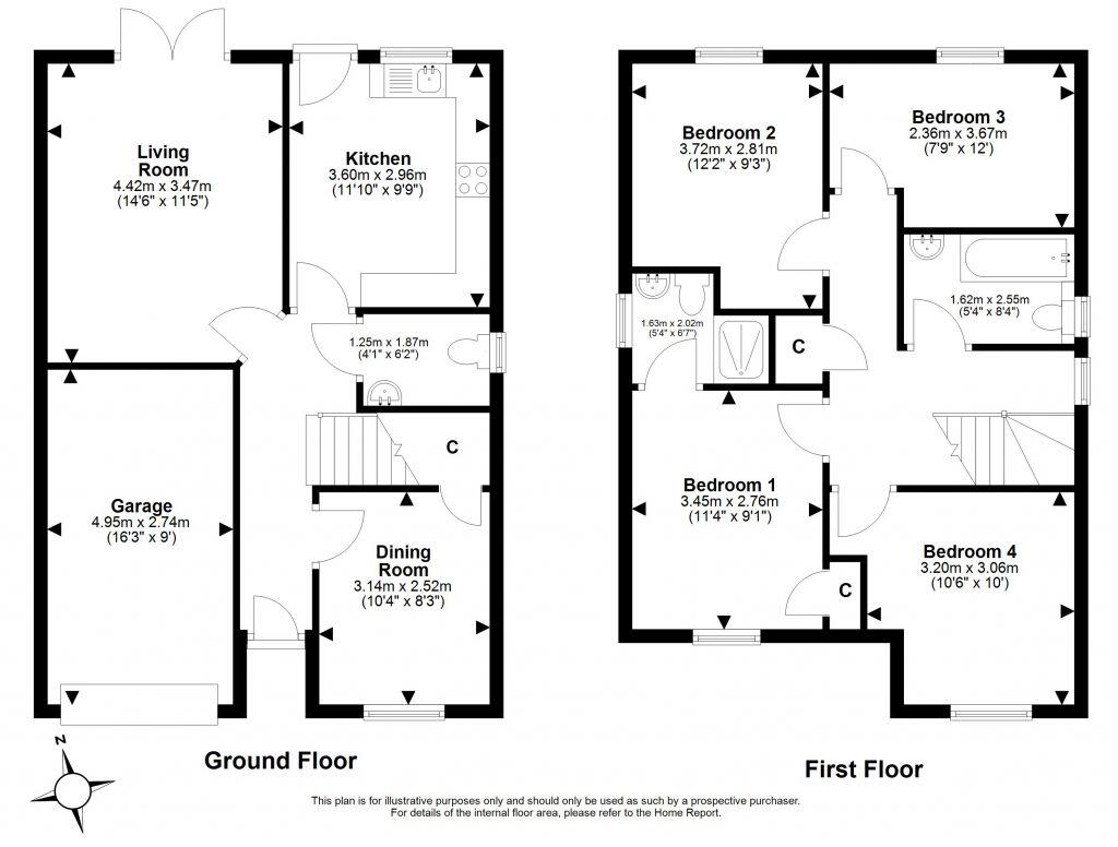29 Tandberg Gardens, Haddington, EH41 3GB floorplan
