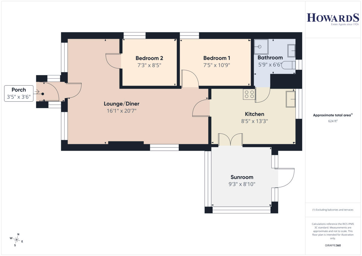 Newport, Hemsby floorplan
