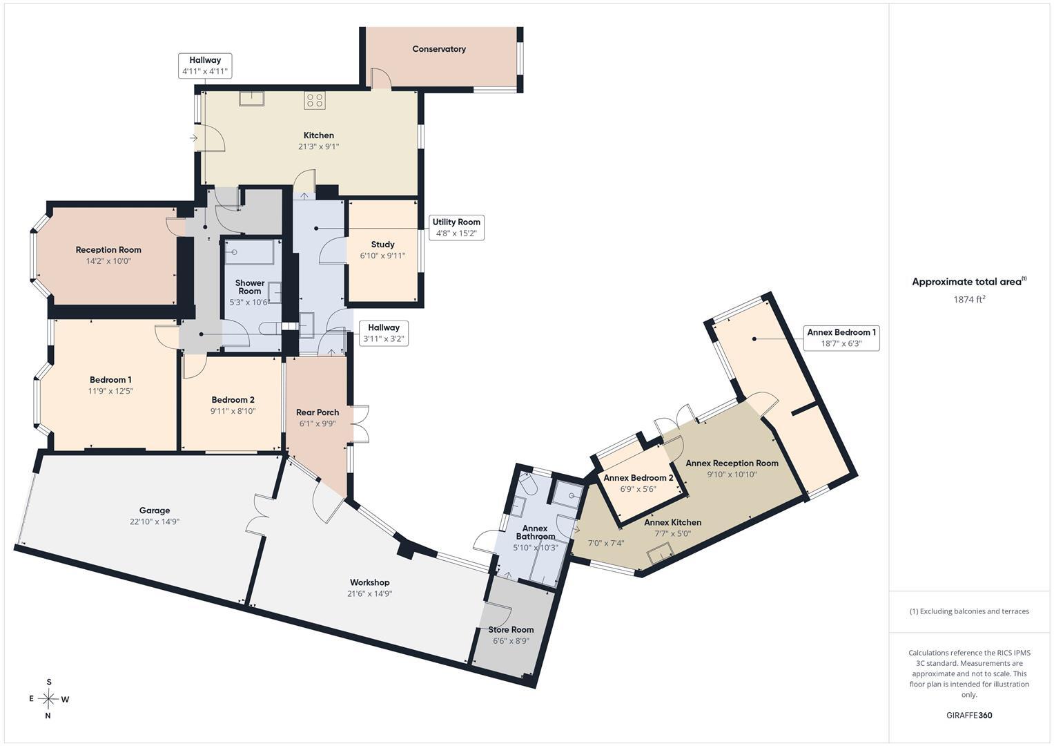 Long Acre, Mablethorpe floorplan