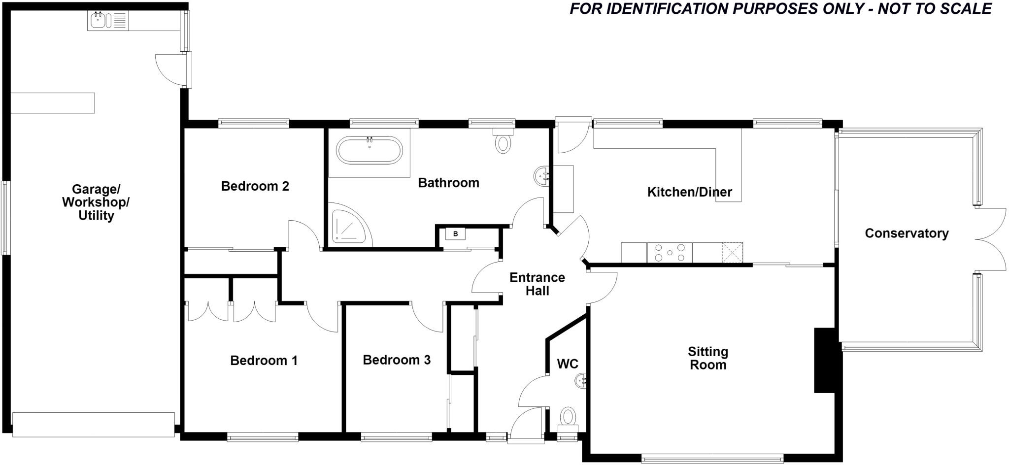 Hawthorns, 20 Grove Hill floorplan