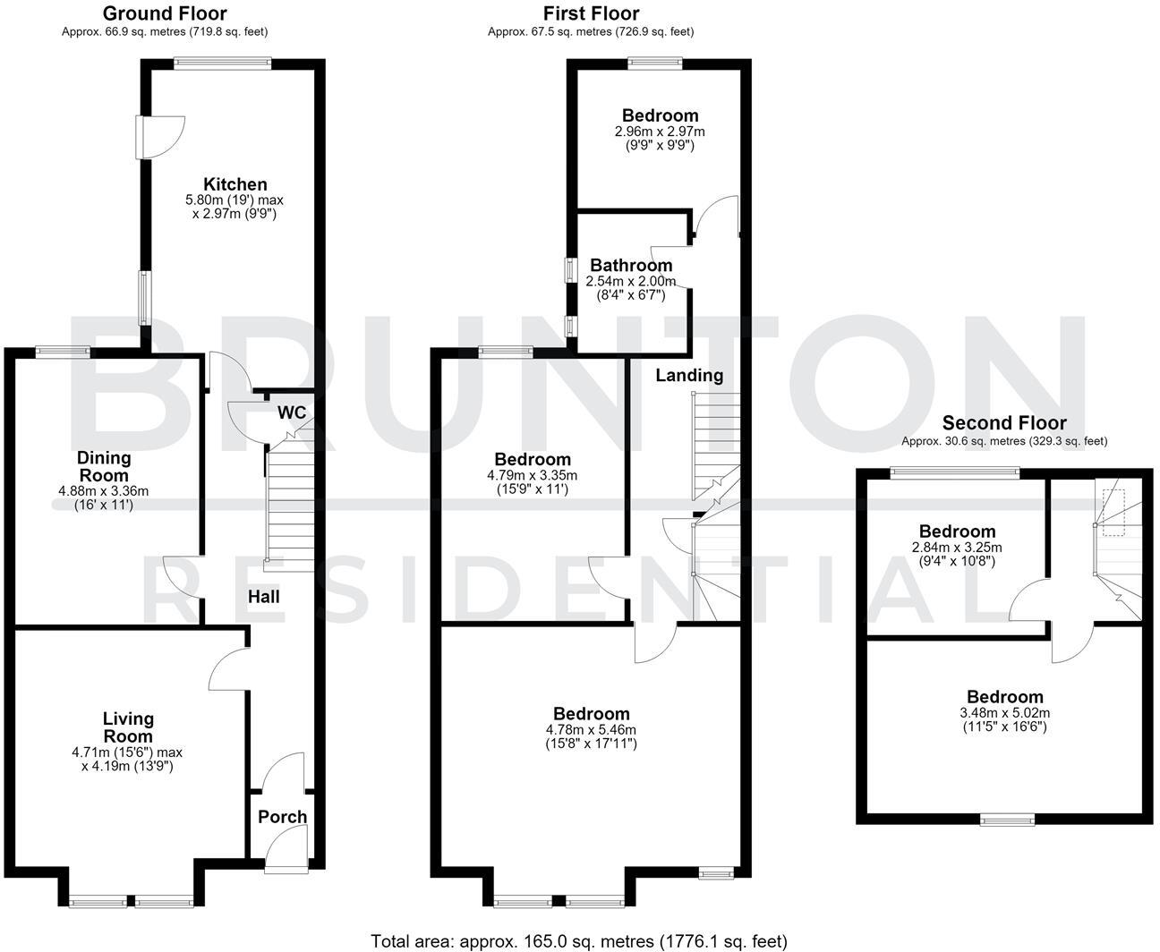 Sidney Grove, Fenham, Newcastle Upon Tyne, NE4 floorplan